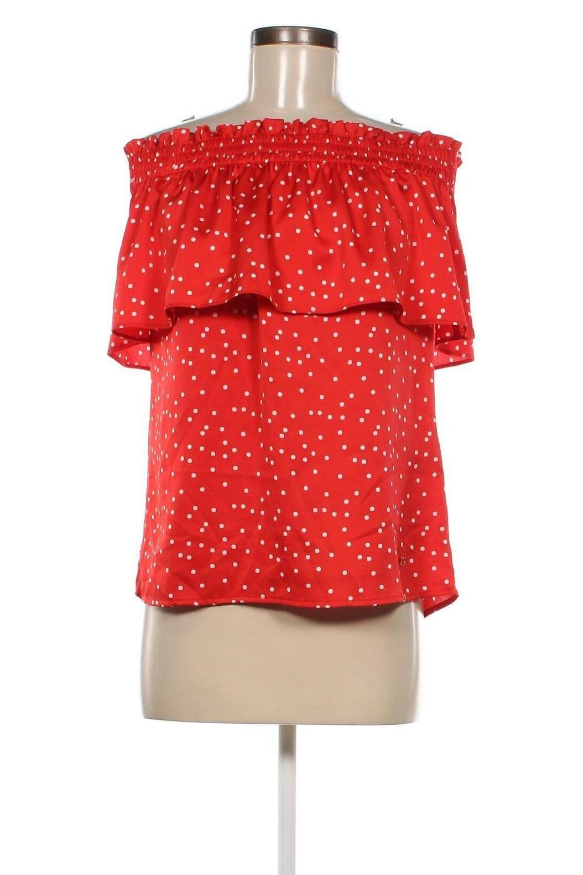 Дамска блуза Gaudi Jeans, Размер M, Цвят Червен, Цена 8,50 лв.