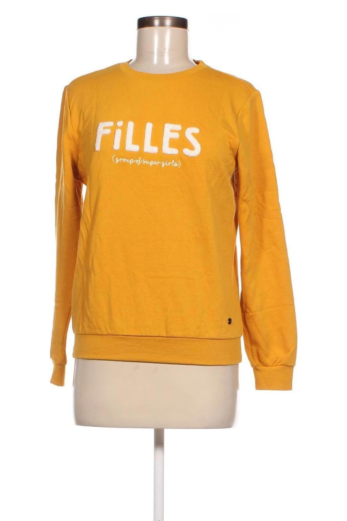 Damen Shirt Groggy, Größe XS, Farbe Gelb, Preis 3,17 €