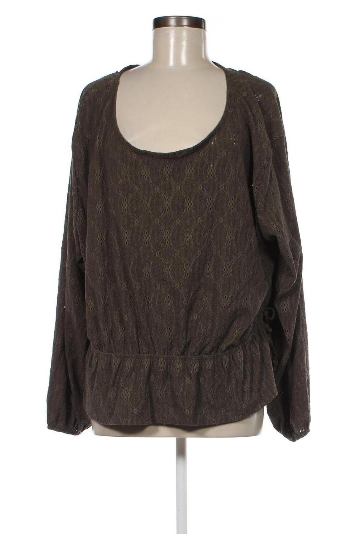 Дамска блуза H&M, Размер XXL, Цвят Зелен, Цена 10,64 лв.