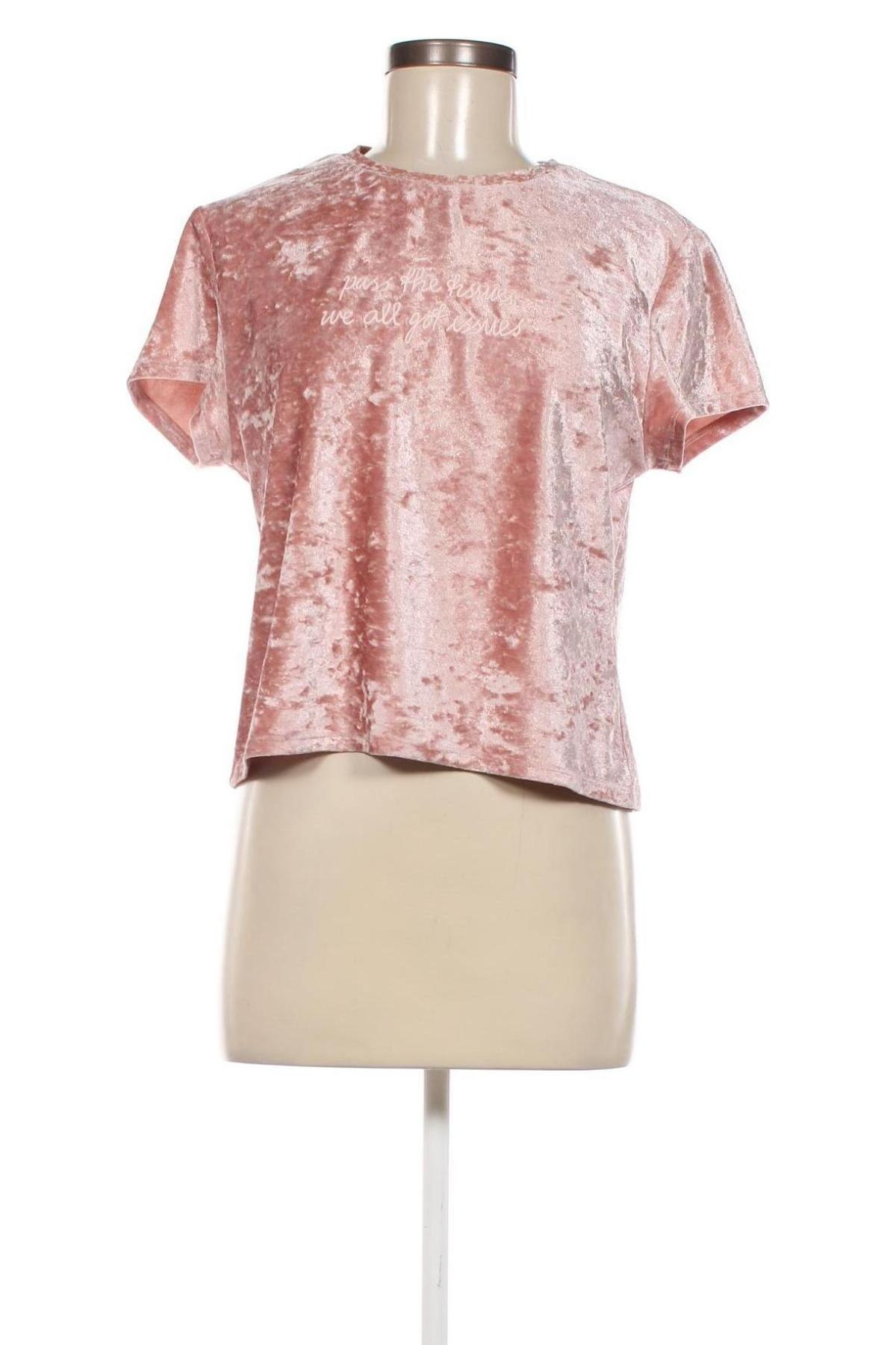 Damen Shirt H&M Divided, Größe L, Farbe Rosa, Preis € 2,99