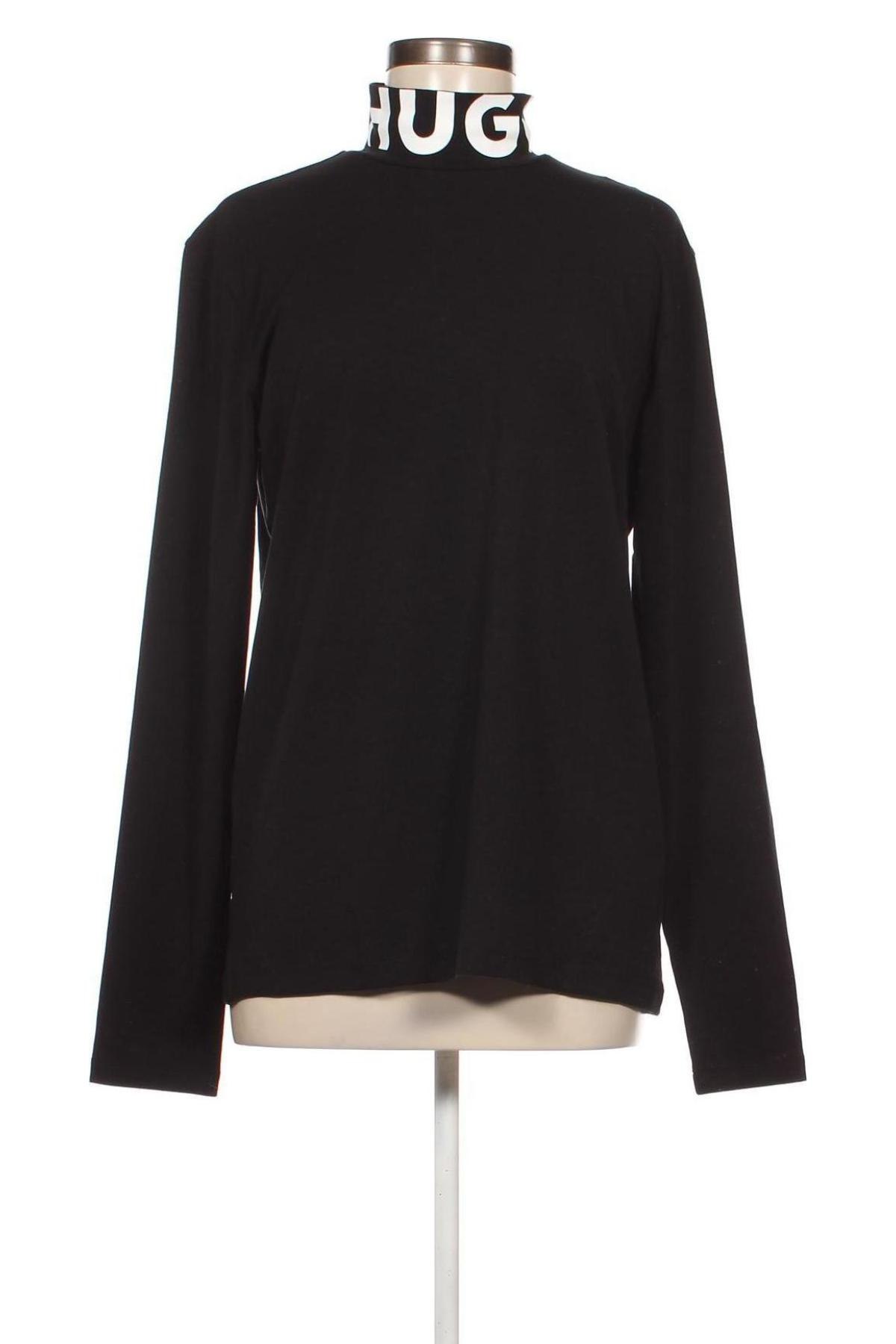 Дамска блуза Hugo Boss, Размер M, Цвят Черен, Цена 211,00 лв.