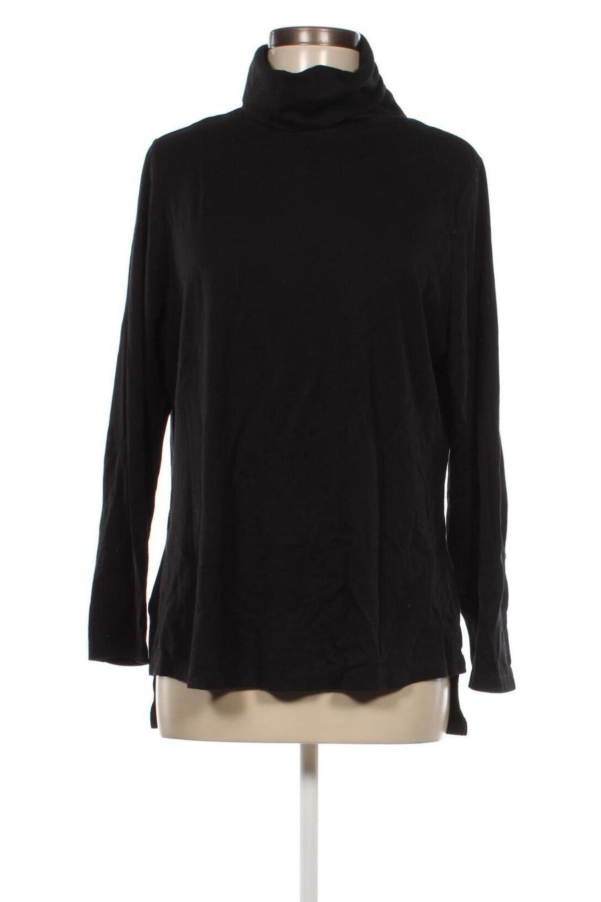 Дамска блуза Isaac Mizrahi, Размер L, Цвят Черен, Цена 9,18 лв.
