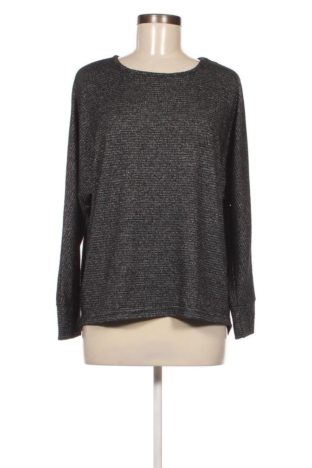 Γυναικεία μπλούζα Janina, Μέγεθος L, Χρώμα Μαύρο, Τιμή 3,88 €
