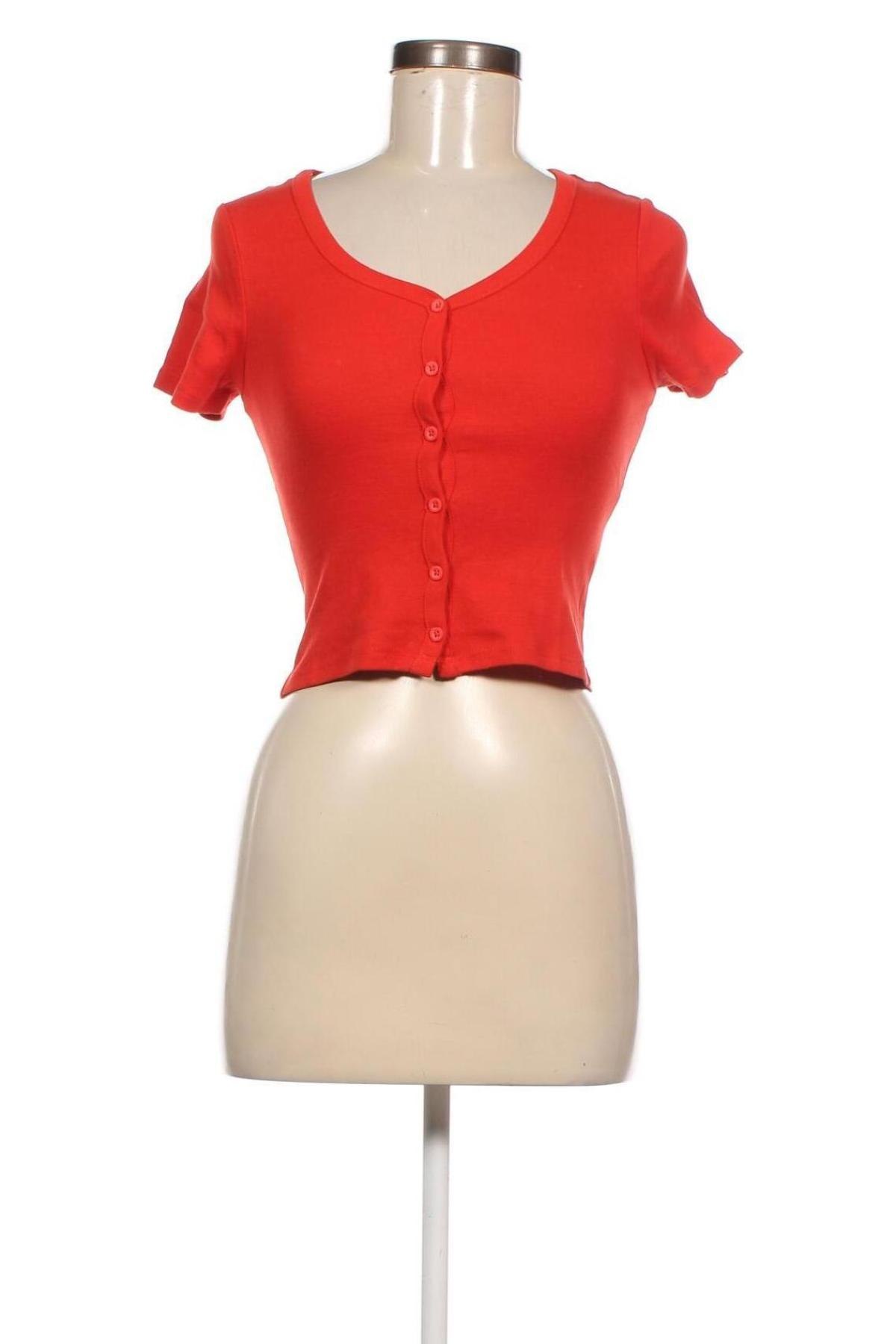 Γυναικεία μπλούζα Jennyfer, Μέγεθος S, Χρώμα Κόκκινο, Τιμή 8,47 €