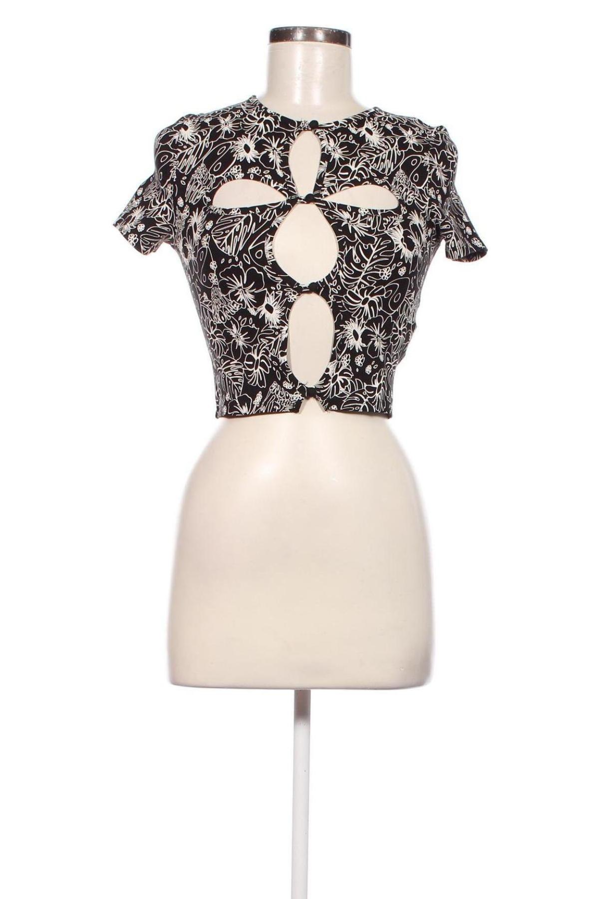 Γυναικεία μπλούζα Jennyfer, Μέγεθος XS, Χρώμα Πολύχρωμο, Τιμή 4,31 €
