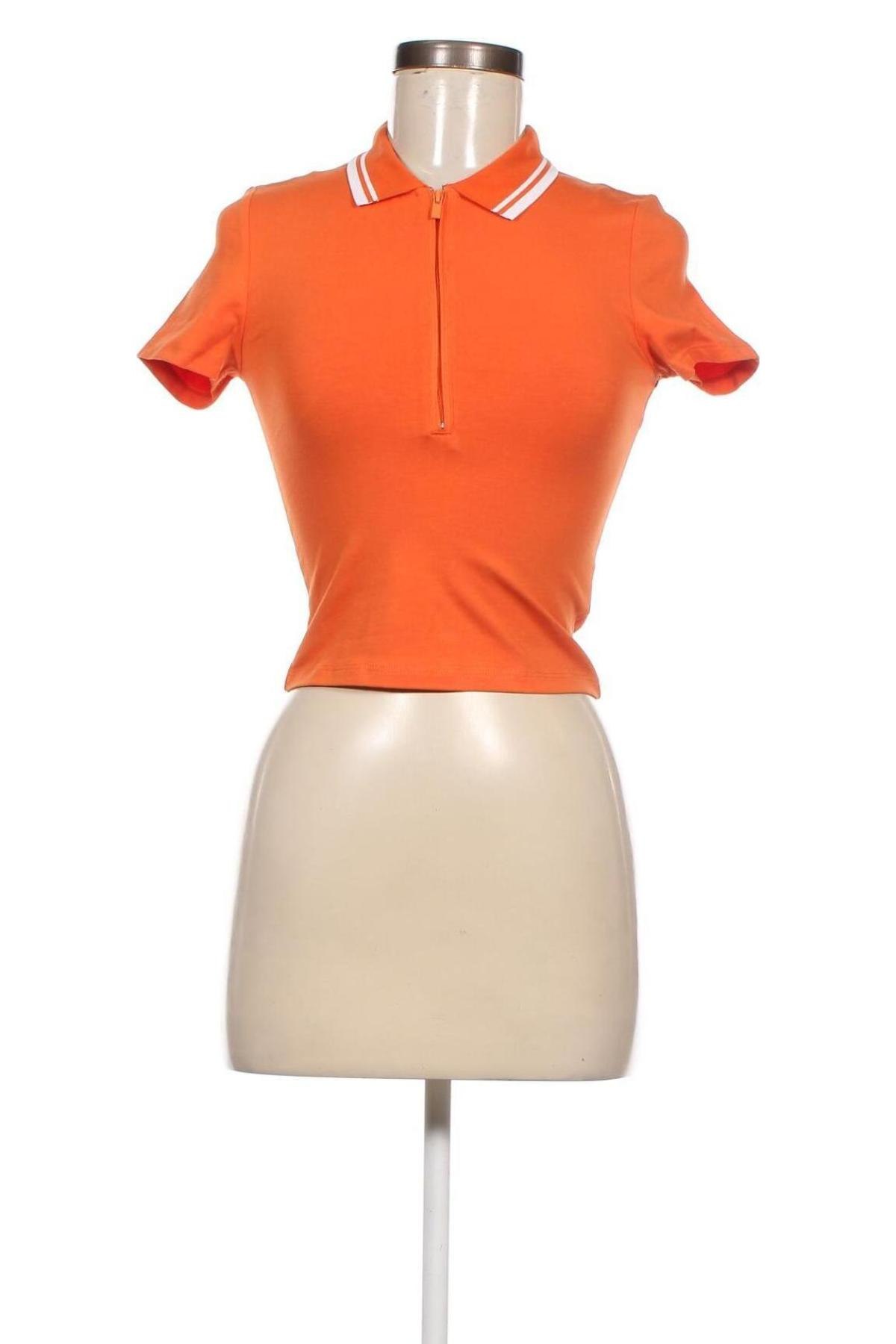 Дамска блуза Jennyfer, Размер S, Цвят Оранжев, Цена 11,47 лв.