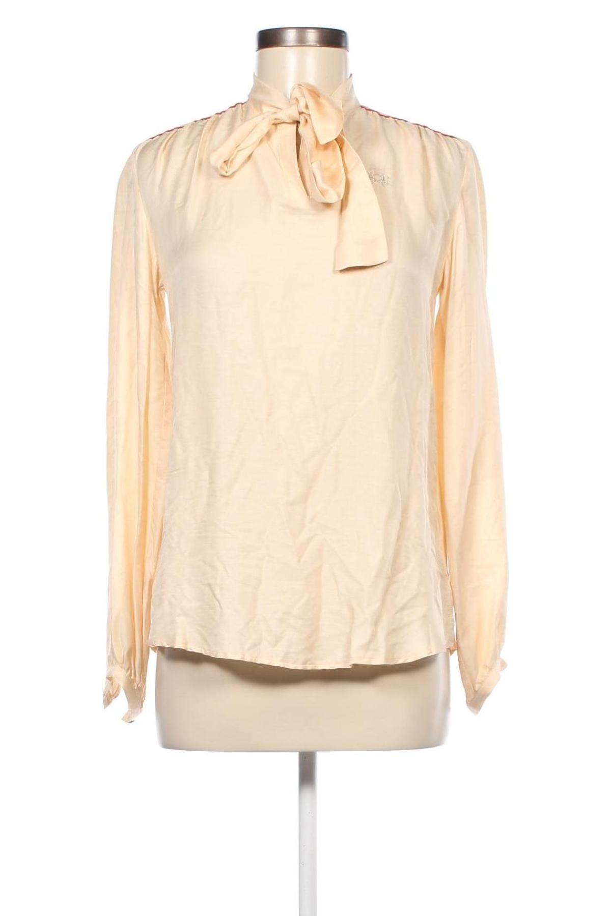 Γυναικεία μπλούζα La Martina, Μέγεθος M, Χρώμα  Μπέζ, Τιμή 30,93 €
