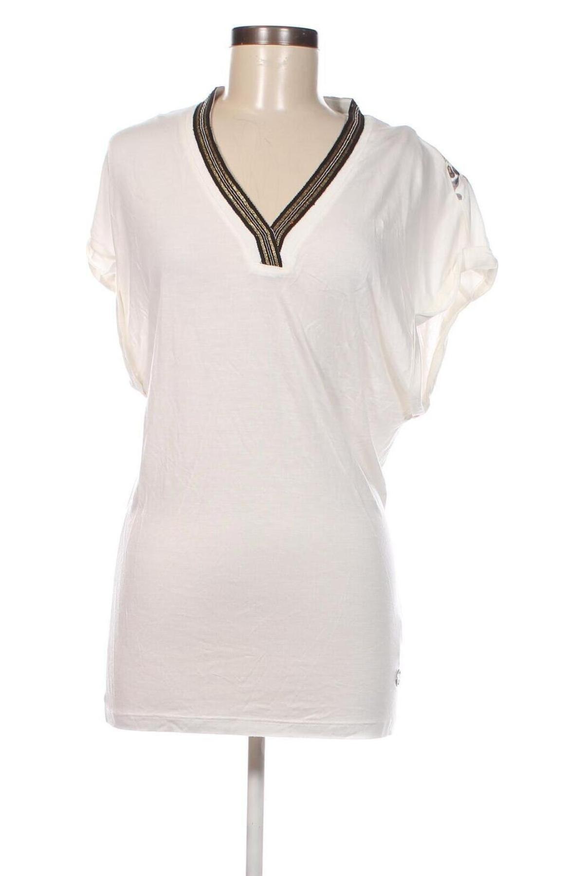 Γυναικεία μπλούζα La Martina, Μέγεθος L, Χρώμα Λευκό, Τιμή 34,79 €