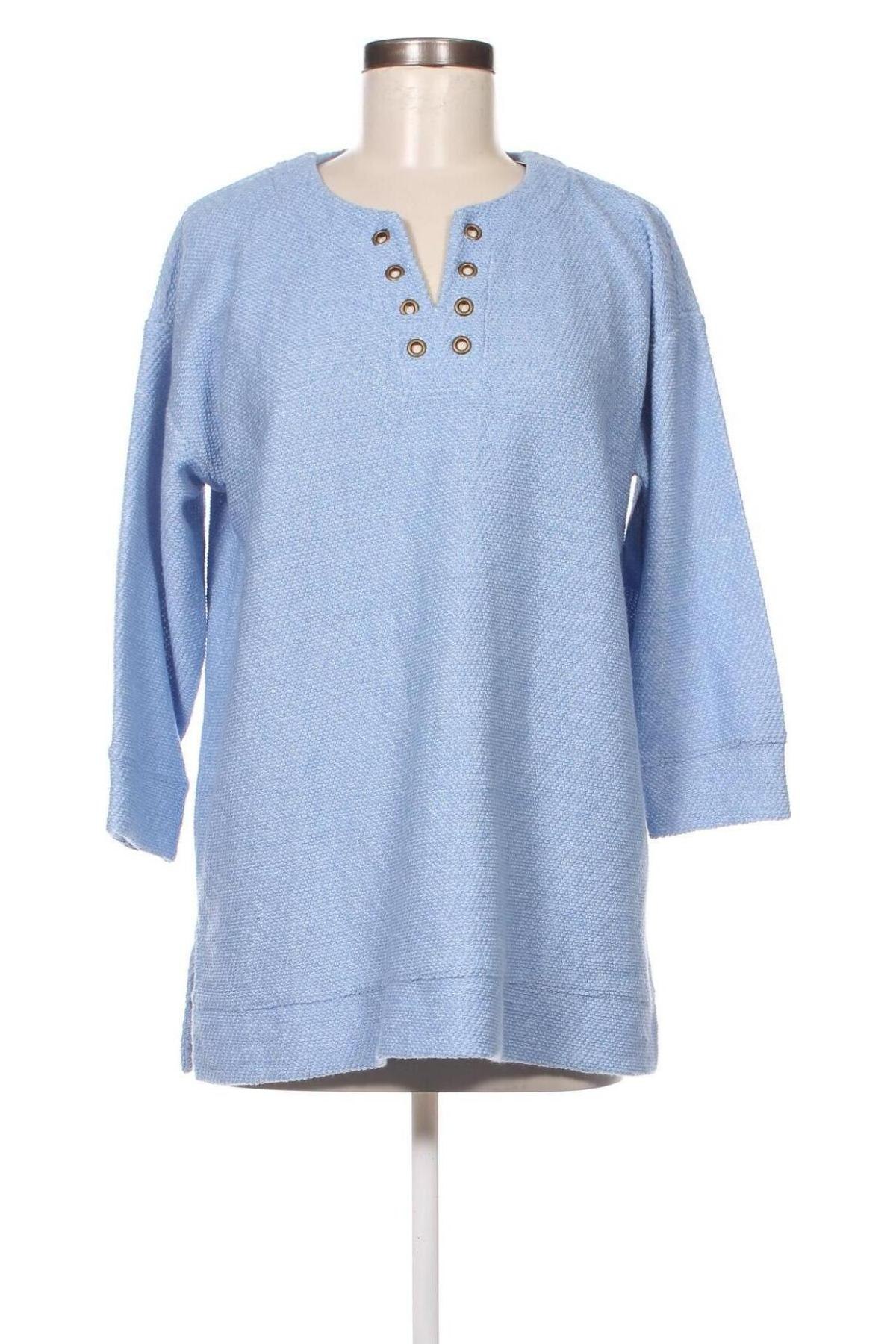 Damen Shirt Lands' End, Größe M, Farbe Blau, Preis 3,57 €
