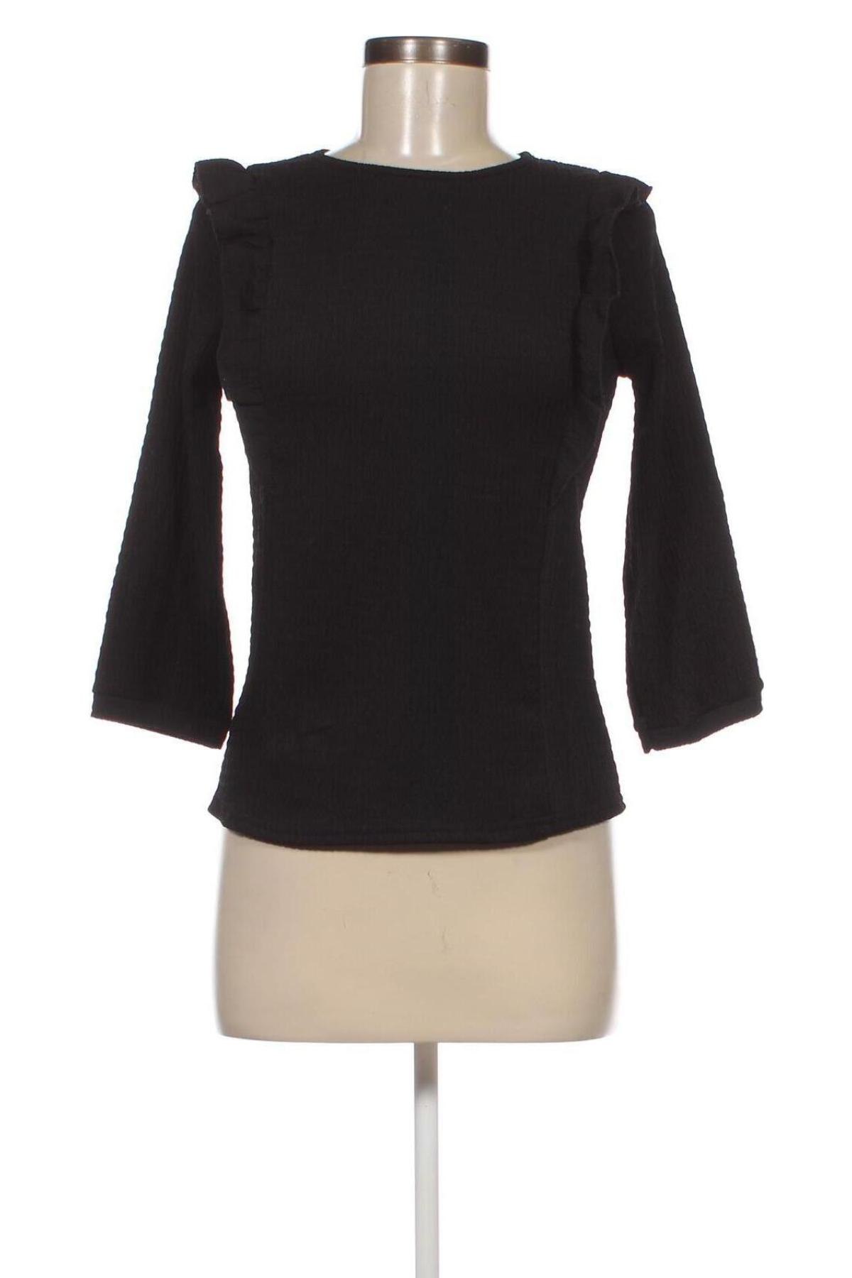 Γυναικεία μπλούζα Lola Liza, Μέγεθος S, Χρώμα Μαύρο, Τιμή 9,28 €
