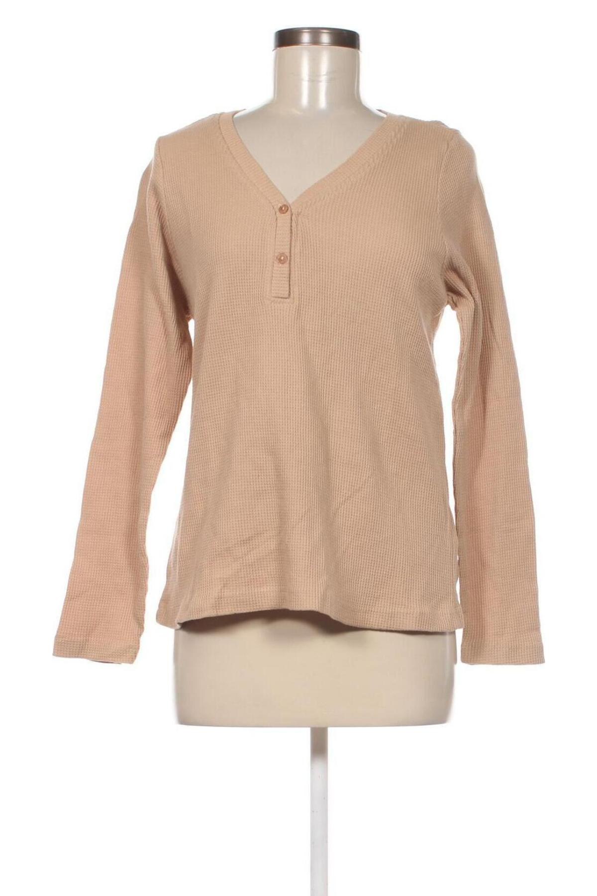 Γυναικεία μπλούζα Missguided, Μέγεθος M, Χρώμα  Μπέζ, Τιμή 4,31 €