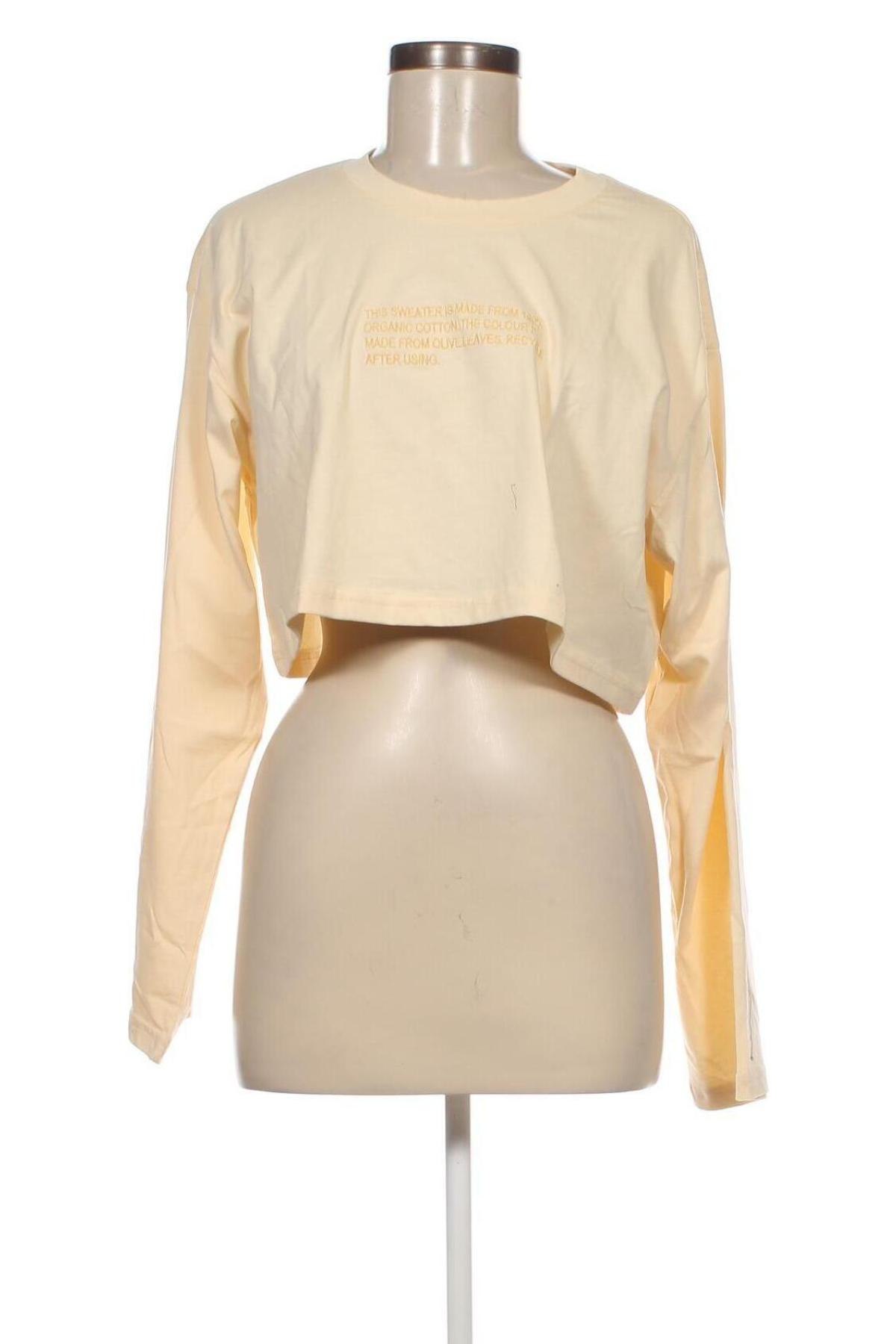 Damen Shirt Monki, Größe L, Farbe Beige, Preis € 4,15