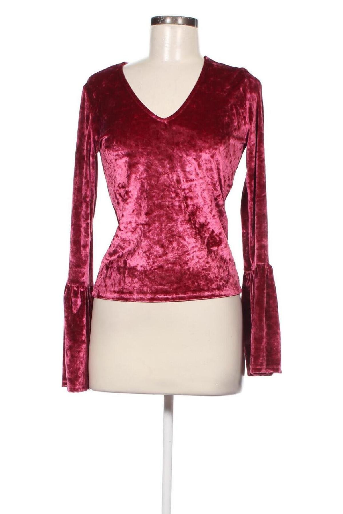 Дамска блуза NA-KD, Размер S, Цвят Розов, Цена 72,21 лв.