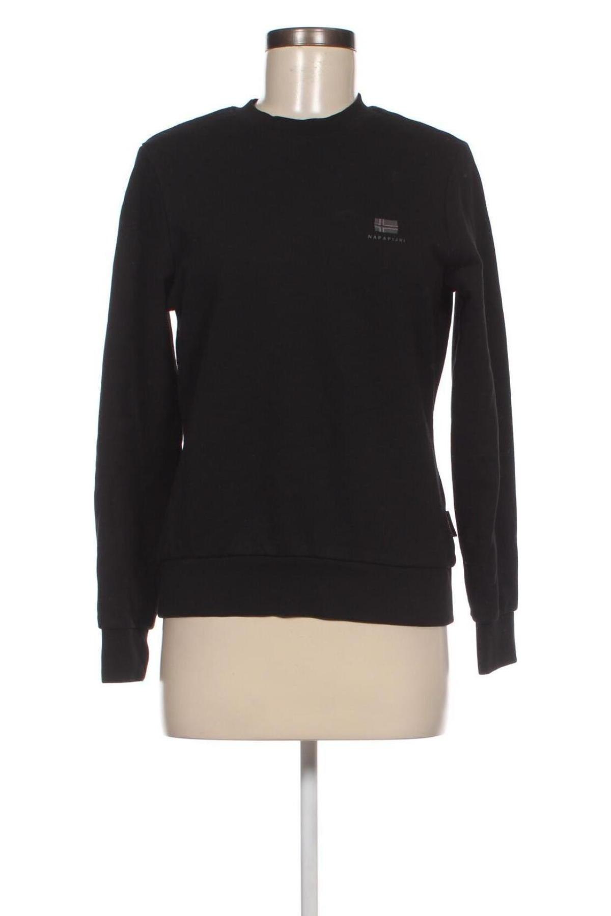 Γυναικεία μπλούζα Napapijri, Μέγεθος S, Χρώμα Μαύρο, Τιμή 77,32 €