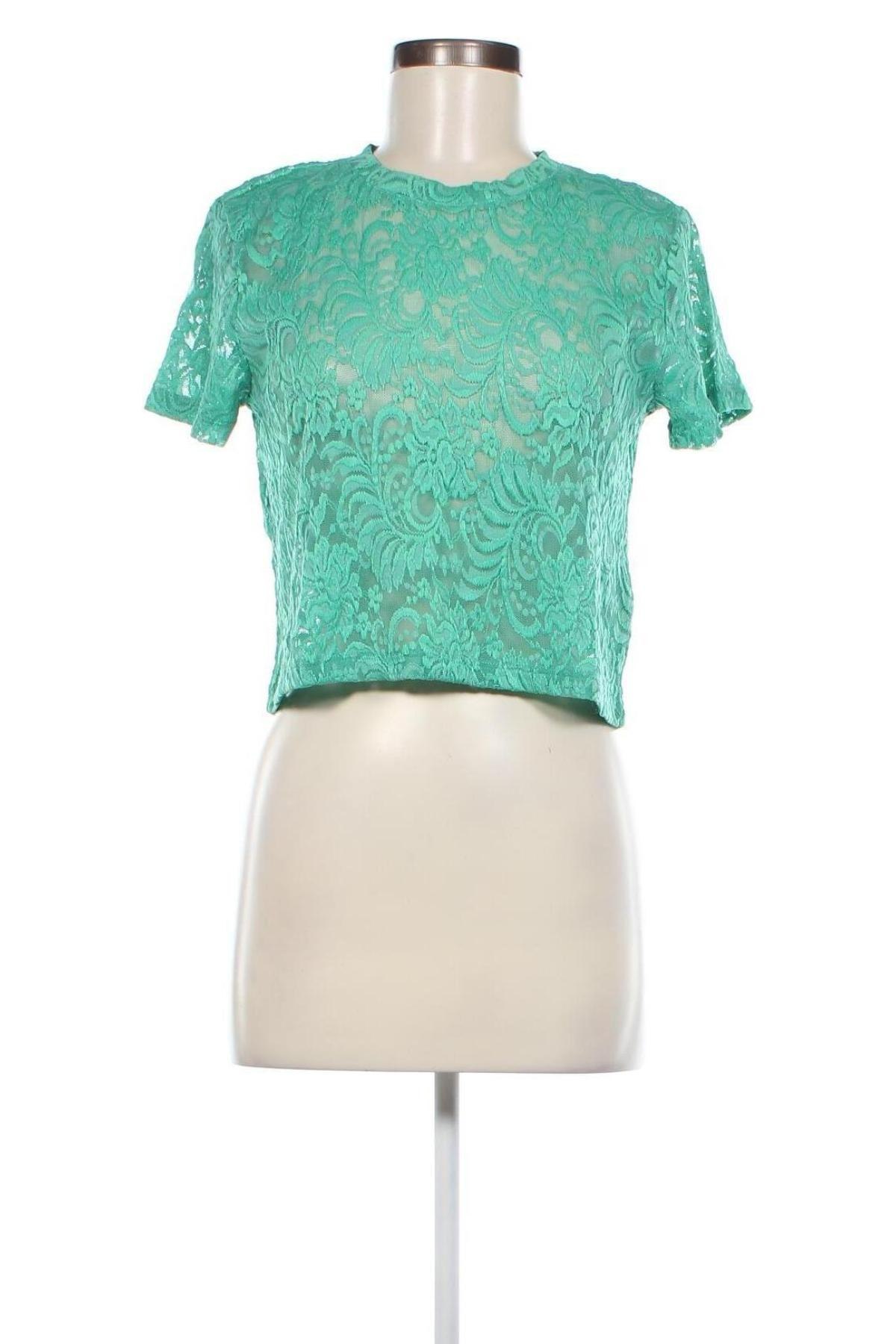 Γυναικεία μπλούζα ONLY, Μέγεθος L, Χρώμα Πράσινο, Τιμή 5,98 €