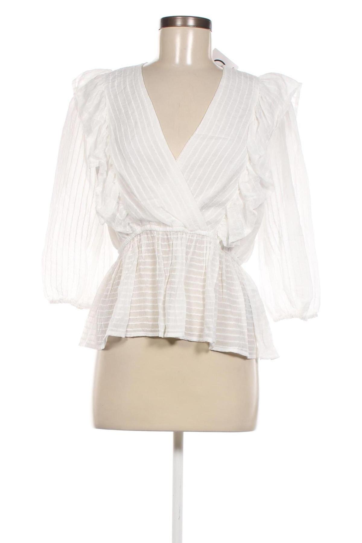 Γυναικεία μπλούζα ONLY, Μέγεθος M, Χρώμα Λευκό, Τιμή 8,25 €