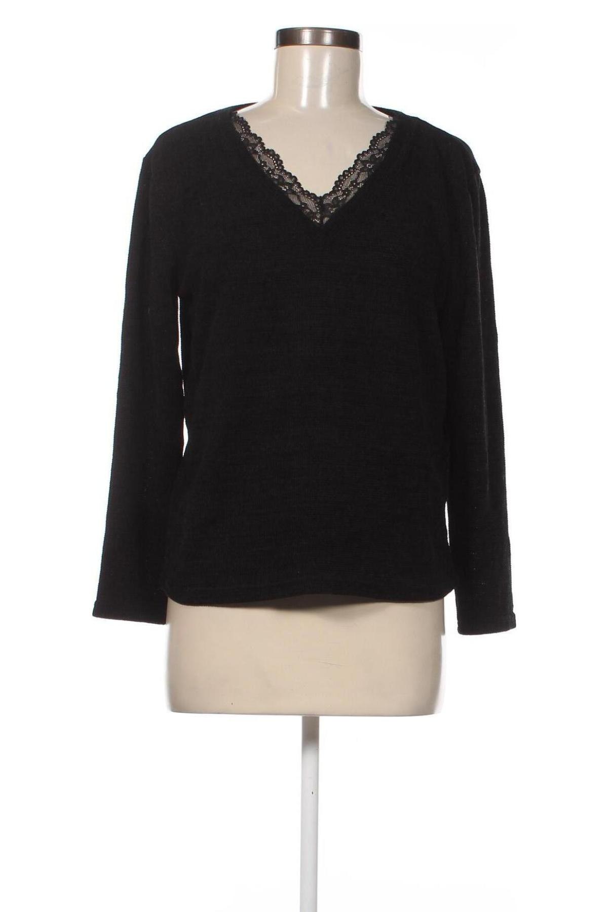 Γυναικεία μπλούζα ONLY, Μέγεθος M, Χρώμα Μαύρο, Τιμή 3,62 €