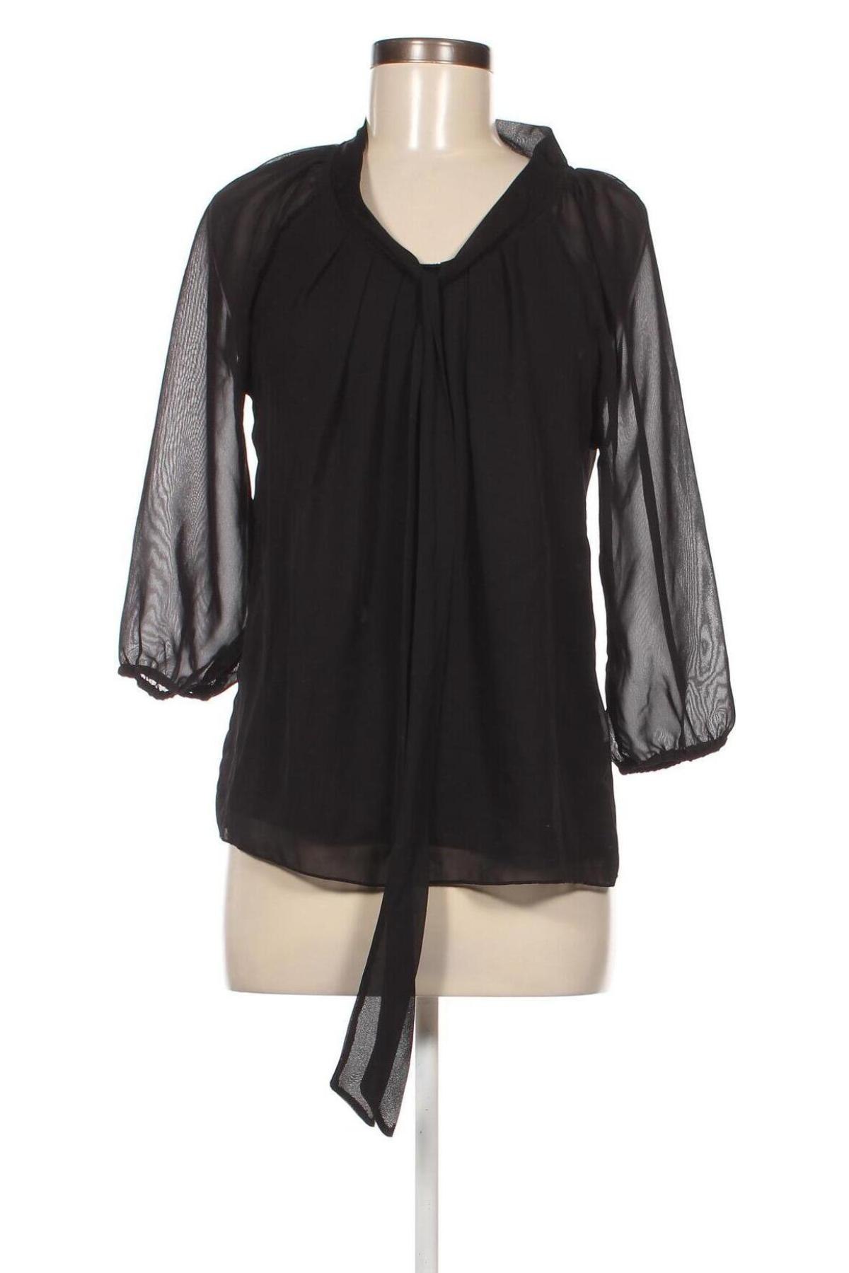 Дамска блуза Only One, Размер S, Цвят Черен, Цена 4,37 лв.