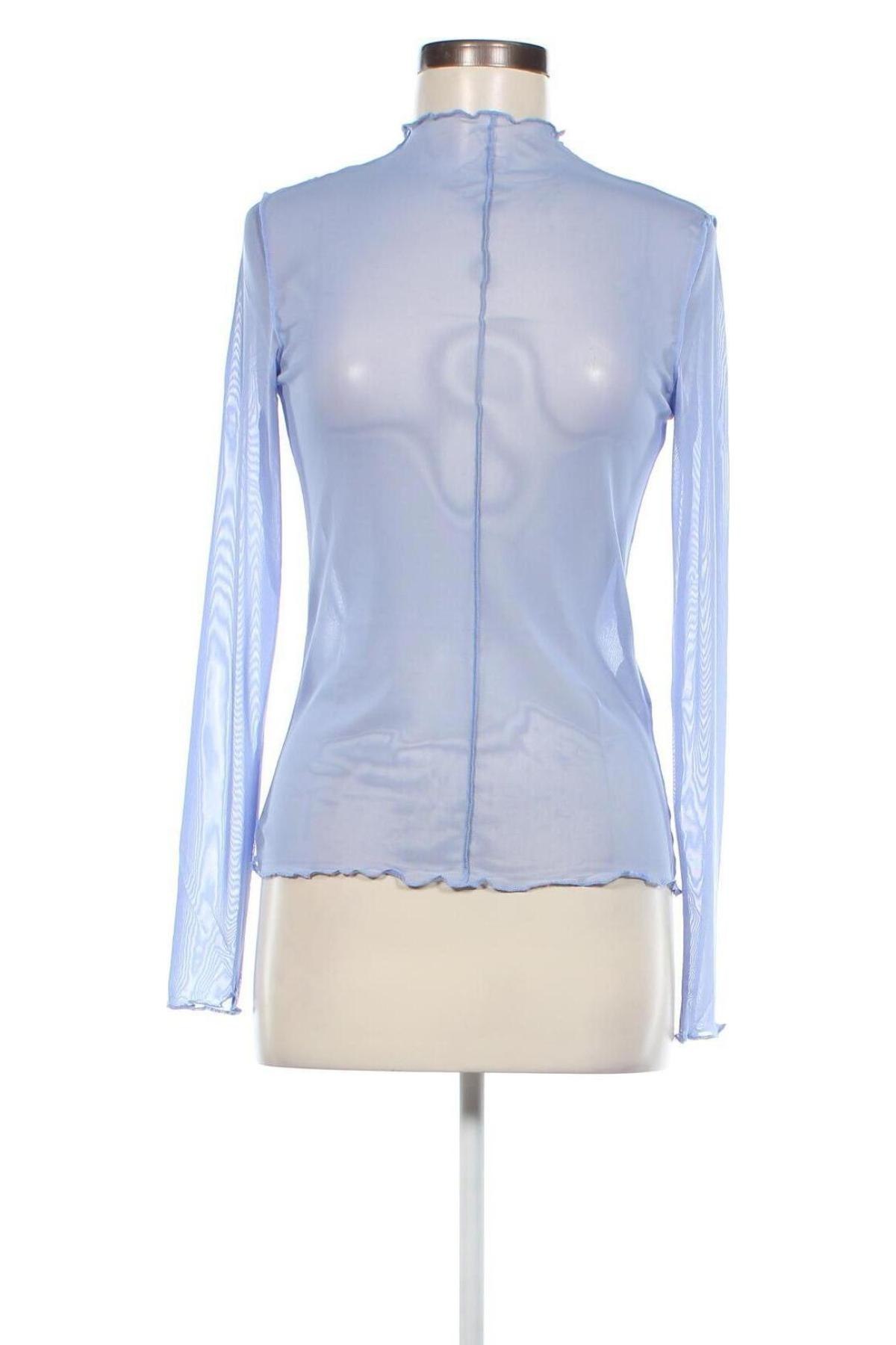 Дамска блуза Pieces, Размер M, Цвят Син, Цена 11,20 лв.