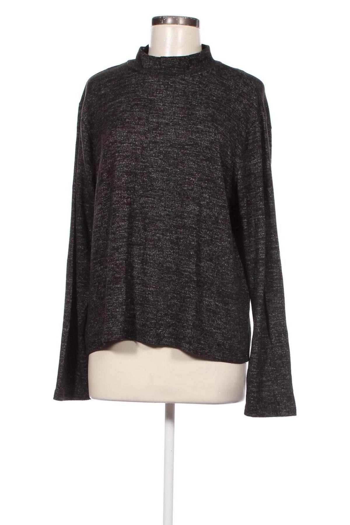 Γυναικεία μπλούζα Pieces, Μέγεθος XL, Χρώμα Μαύρο, Τιμή 5,38 €