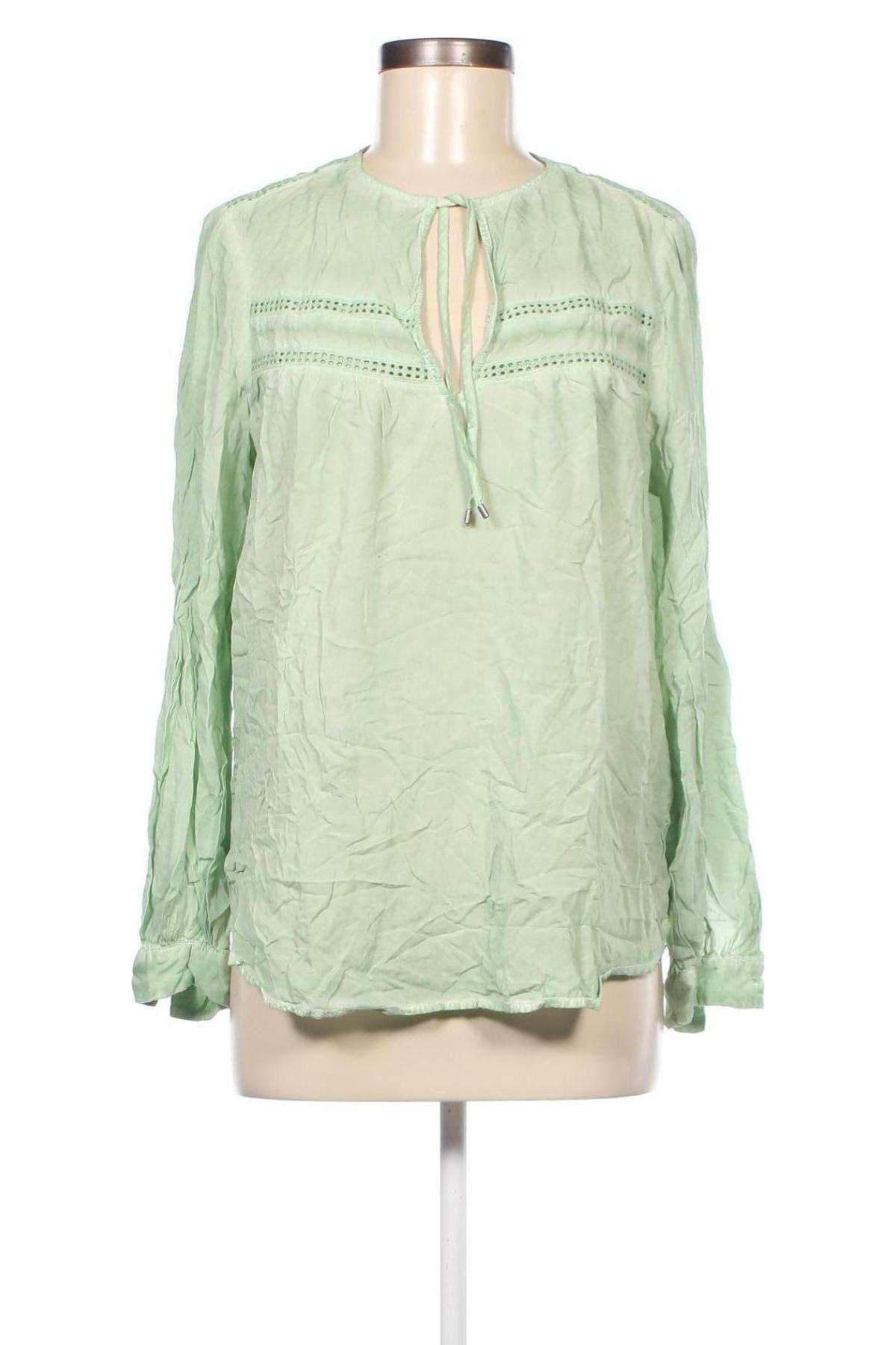 Дамска блуза Q/S by S.Oliver, Размер M, Цвят Зелен, Цена 24,00 лв.