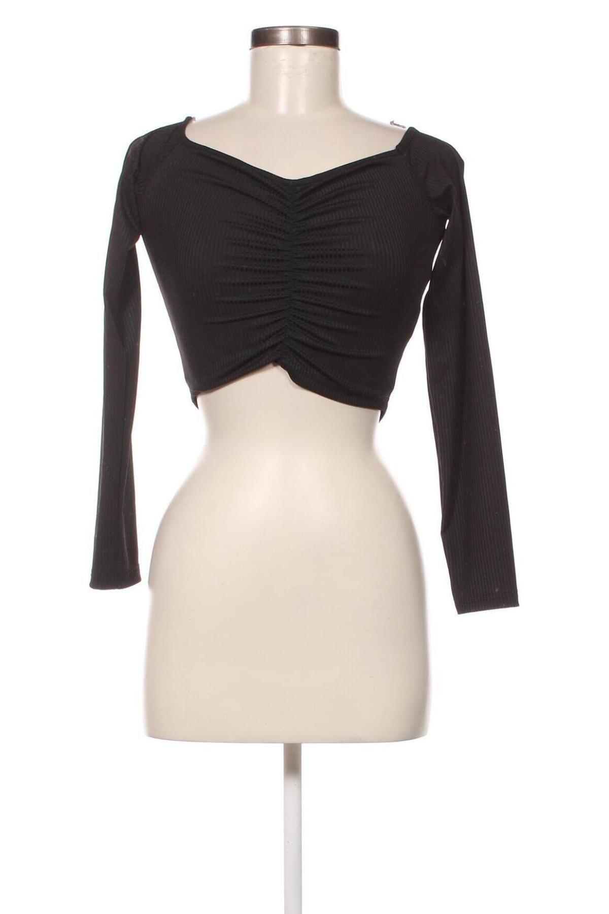 Γυναικεία μπλούζα SHEIN, Μέγεθος M, Χρώμα Μαύρο, Τιμή 9,62 €