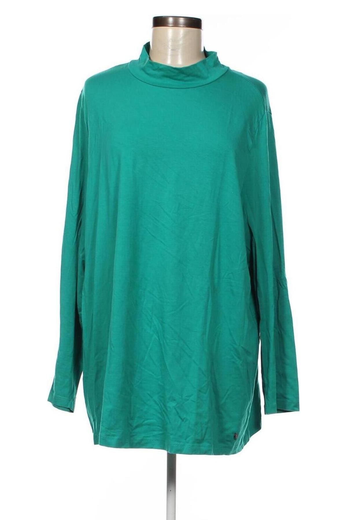 Дамска блуза Samoon, Размер L, Цвят Зелен, Цена 4,80 лв.
