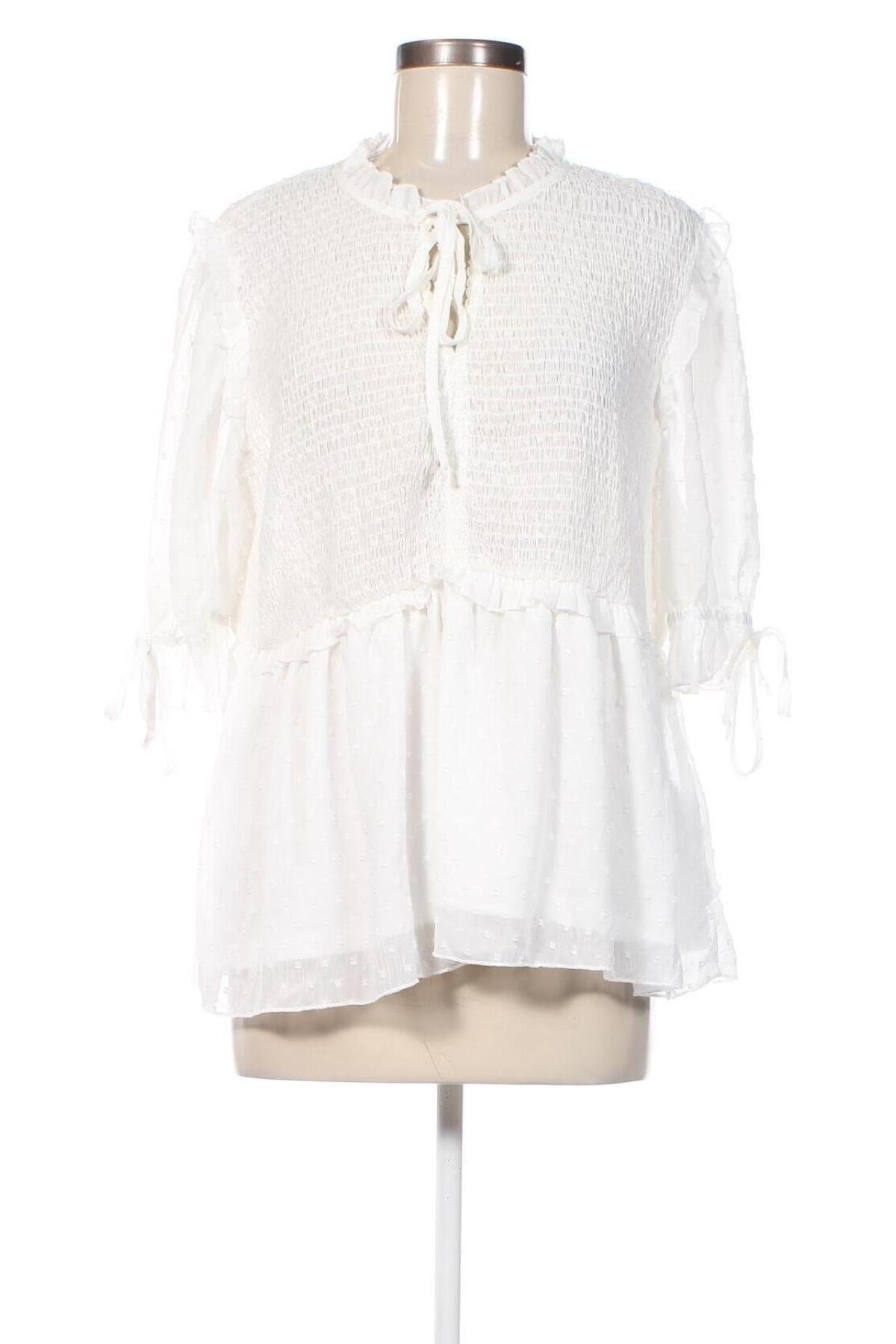 Дамска блуза Simply Be, Размер XL, Цвят Бял, Цена 19,00 лв.