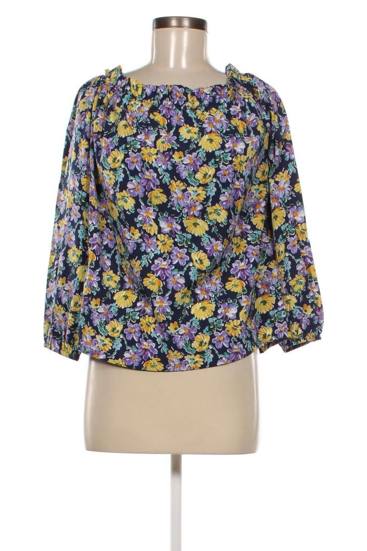 Γυναικεία μπλούζα VILA, Μέγεθος L, Χρώμα Πολύχρωμο, Τιμή 14,43 €