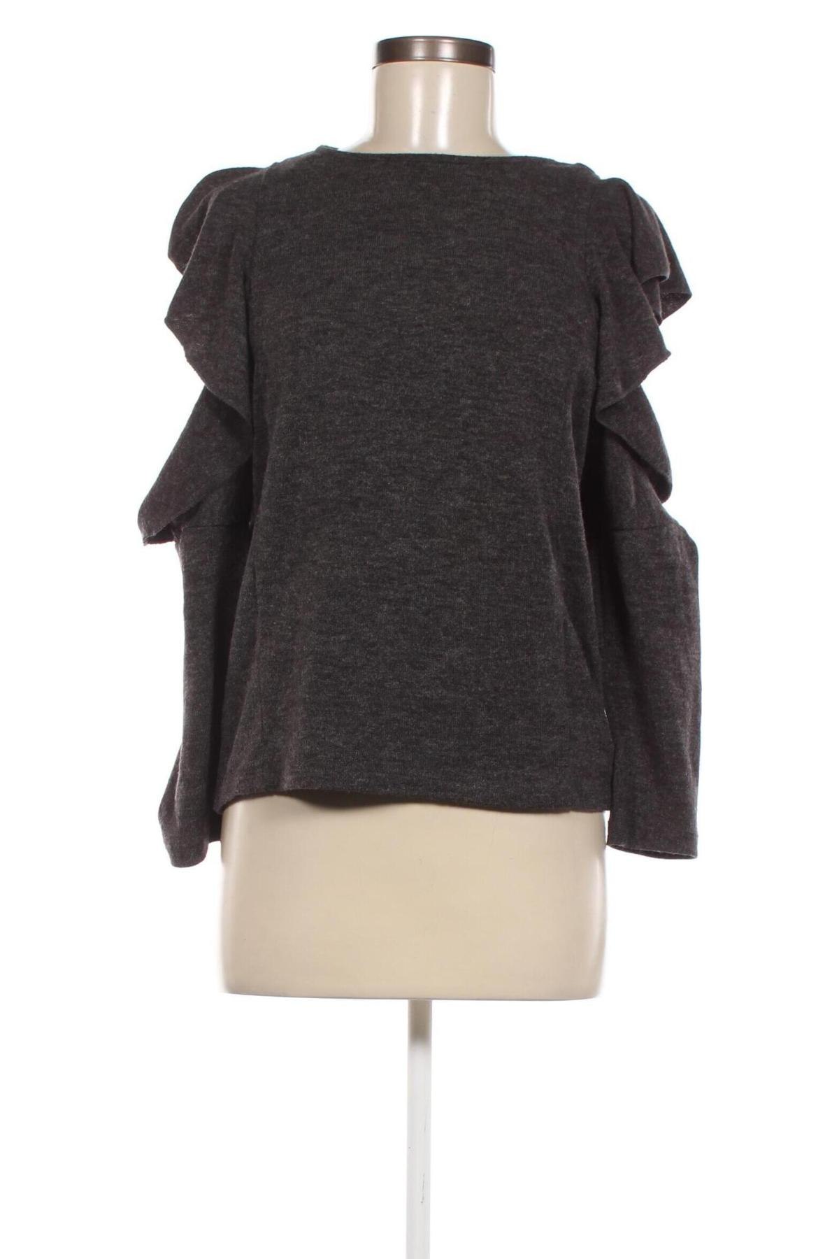 Bluză de femei Zara, Mărime S, Culoare Gri, Preț 18,42 Lei