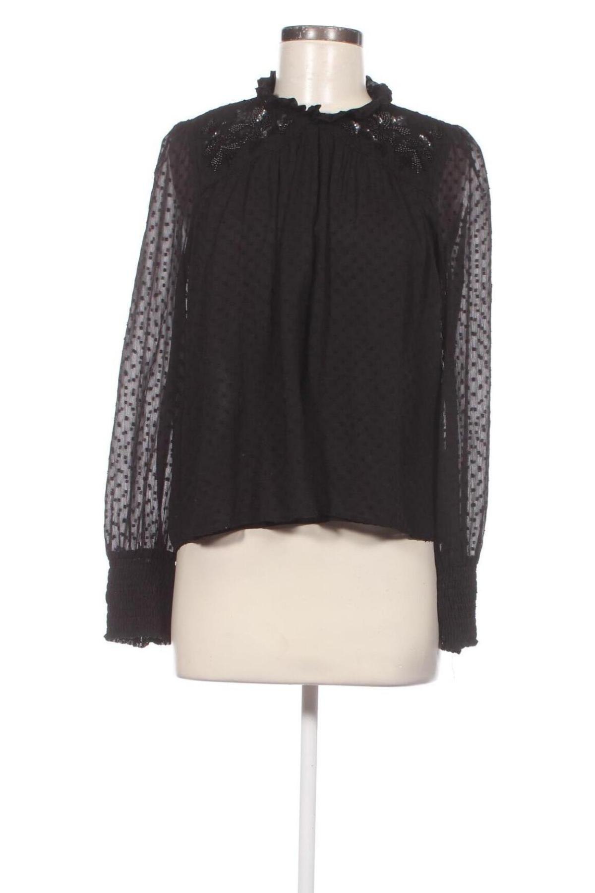 Γυναικεία μπλούζα Zara Trafaluc, Μέγεθος S, Χρώμα Μαύρο, Τιμή 7,34 €