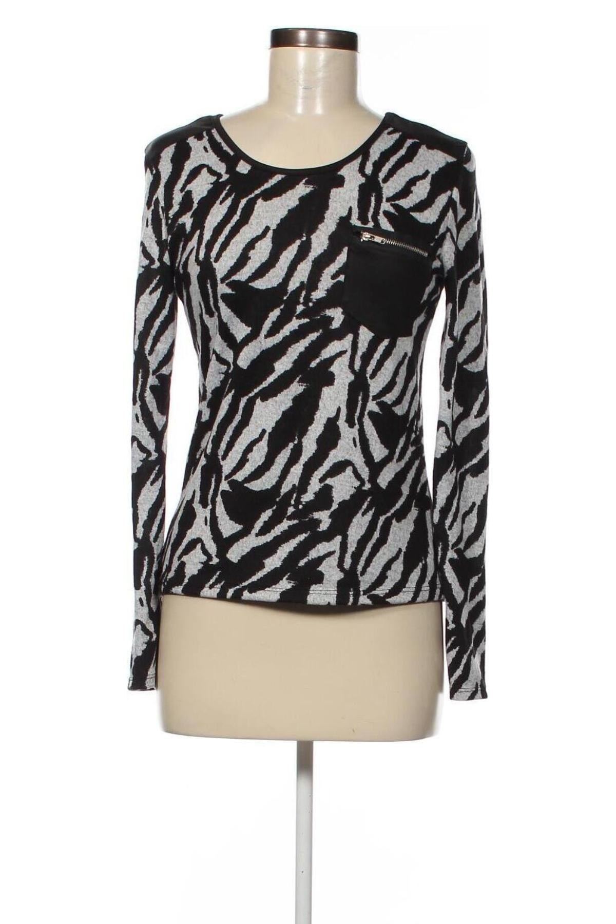 Γυναικεία μπλούζα Zebra, Μέγεθος S, Χρώμα Πολύχρωμο, Τιμή 4,00 €