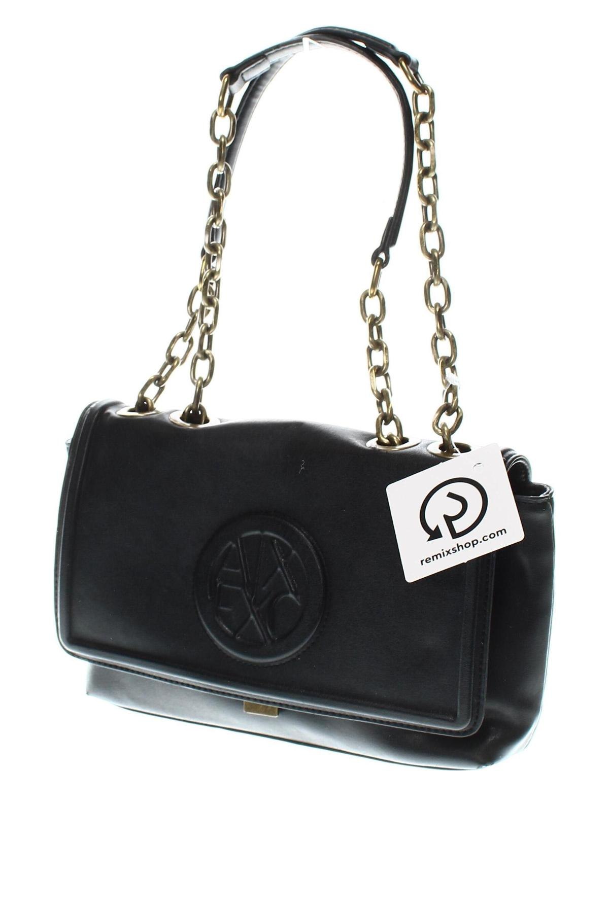 Дамска чанта Armani Exchange, Цвят Черен, Цена 225,42 лв.