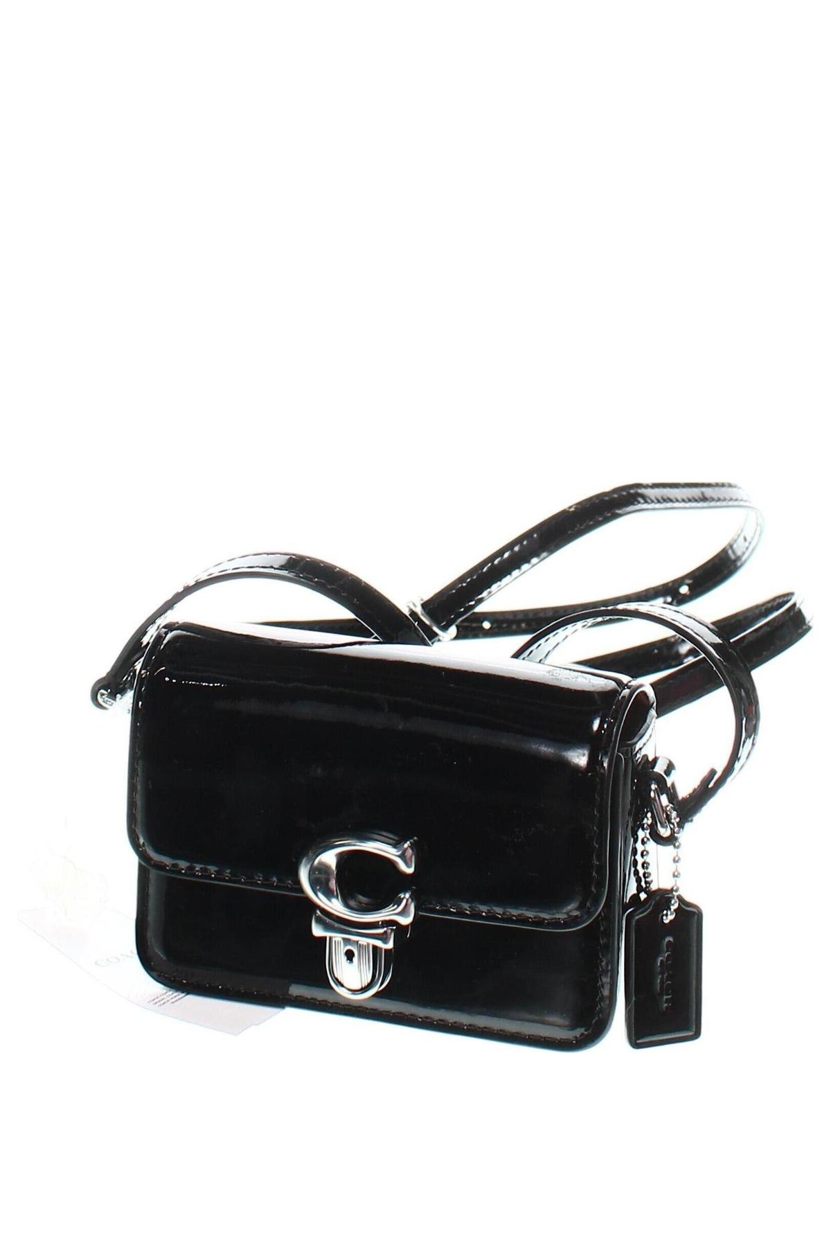Дамска чанта Coach, Цвят Черен, Цена 312,17 лв.