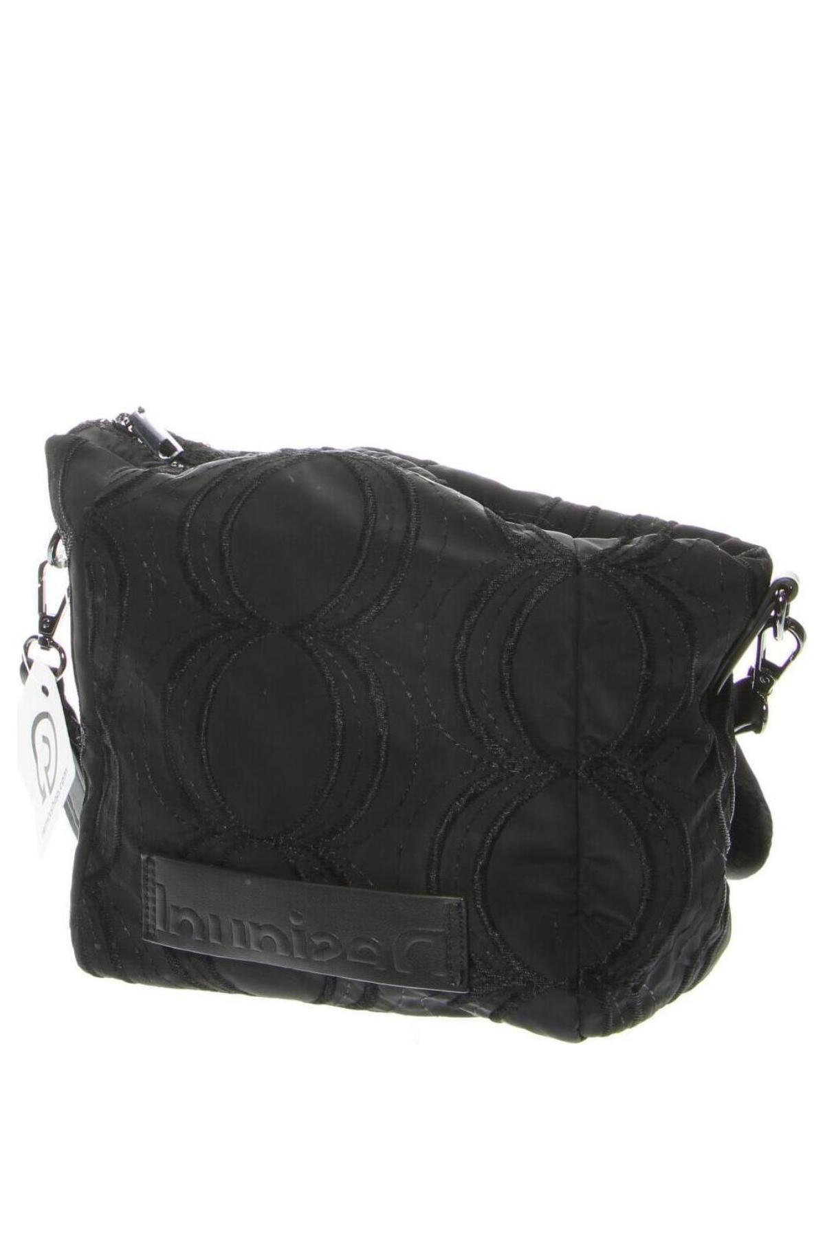 Γυναικεία τσάντα Desigual, Χρώμα Μαύρο, Τιμή 52,58 €