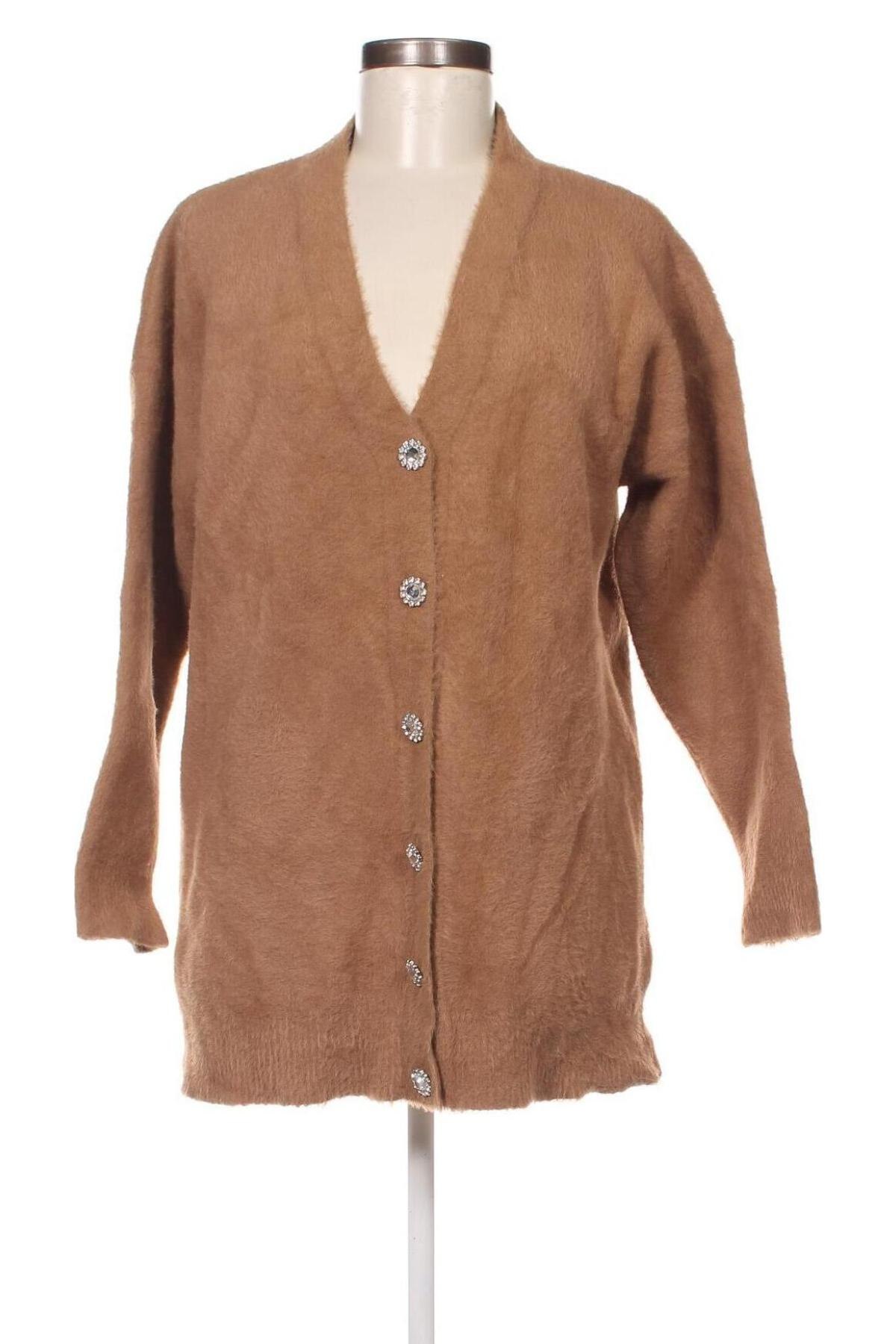 Damen Strickjacke, Größe M, Farbe Beige, Preis € 5,49