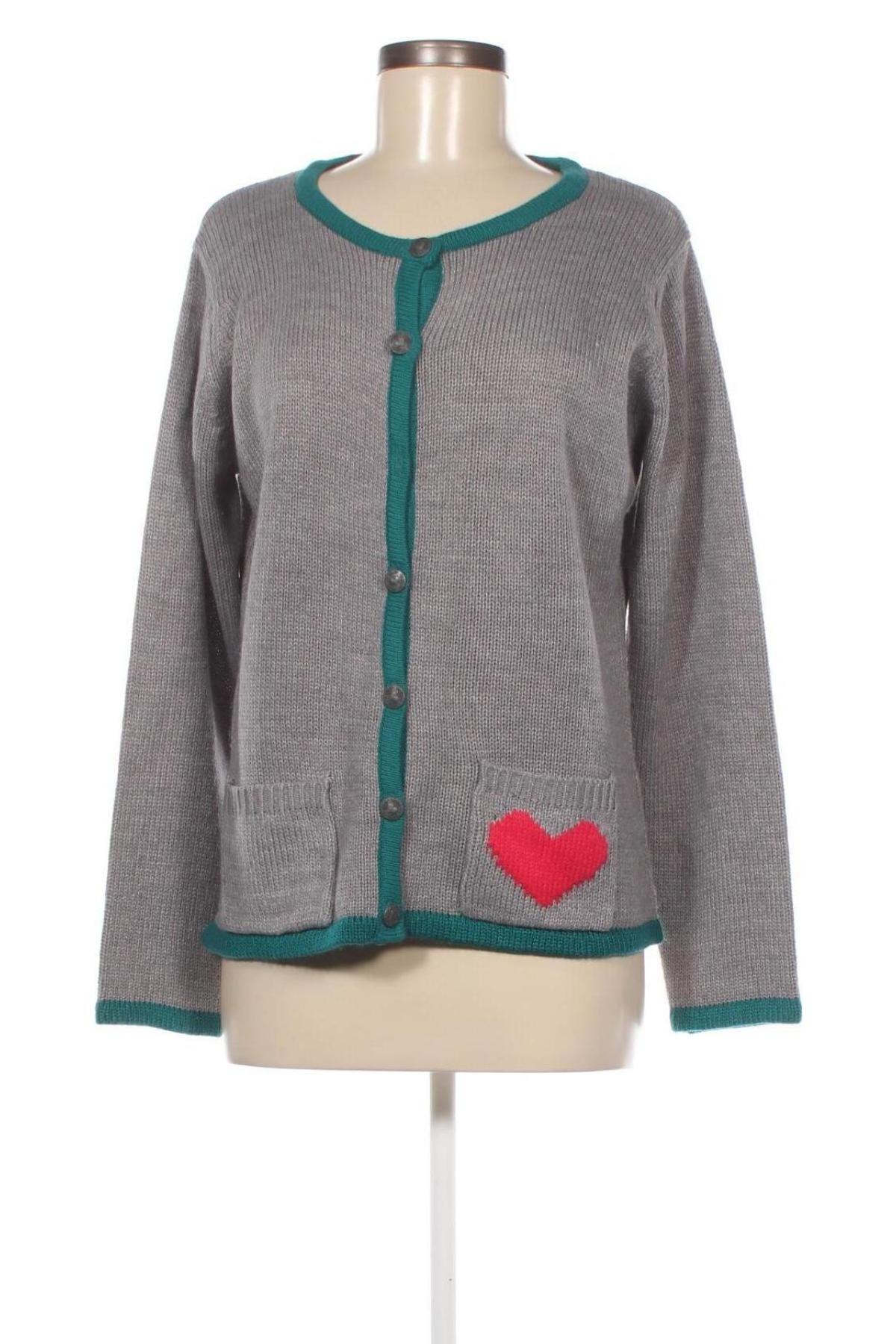 Damen Strickjacke, Größe XXL, Farbe Grau, Preis 20,18 €