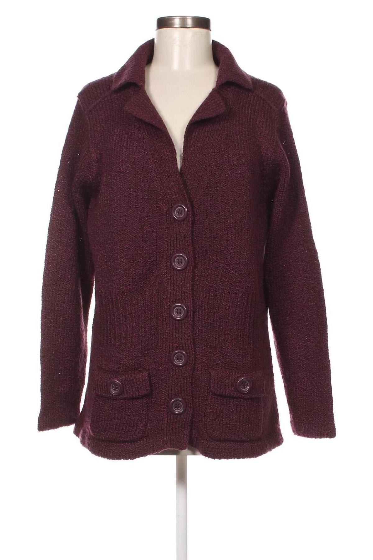 Damen Strickjacke Canda, Größe L, Farbe Lila, Preis € 8,07