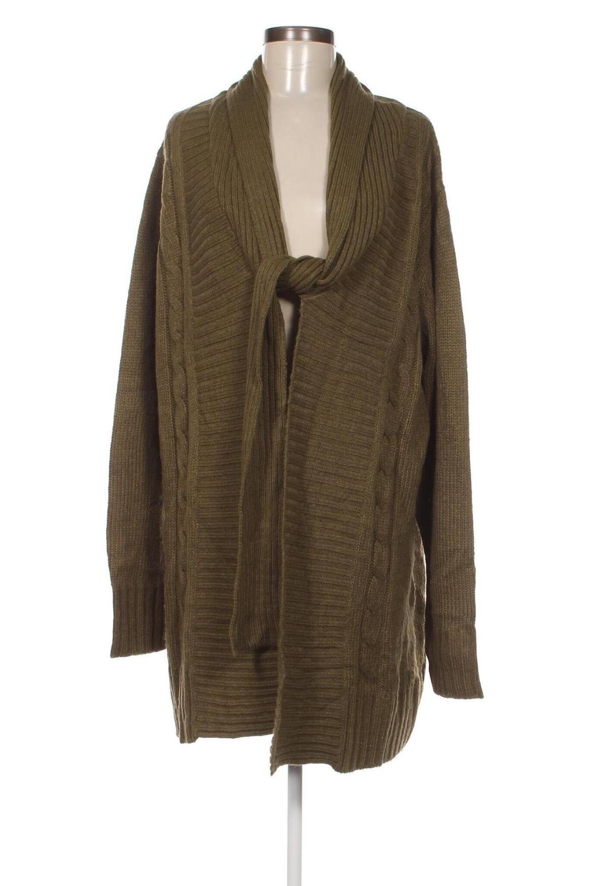 Damen Strickjacke Elegance, Größe XL, Farbe Grün, Preis 8,88 €
