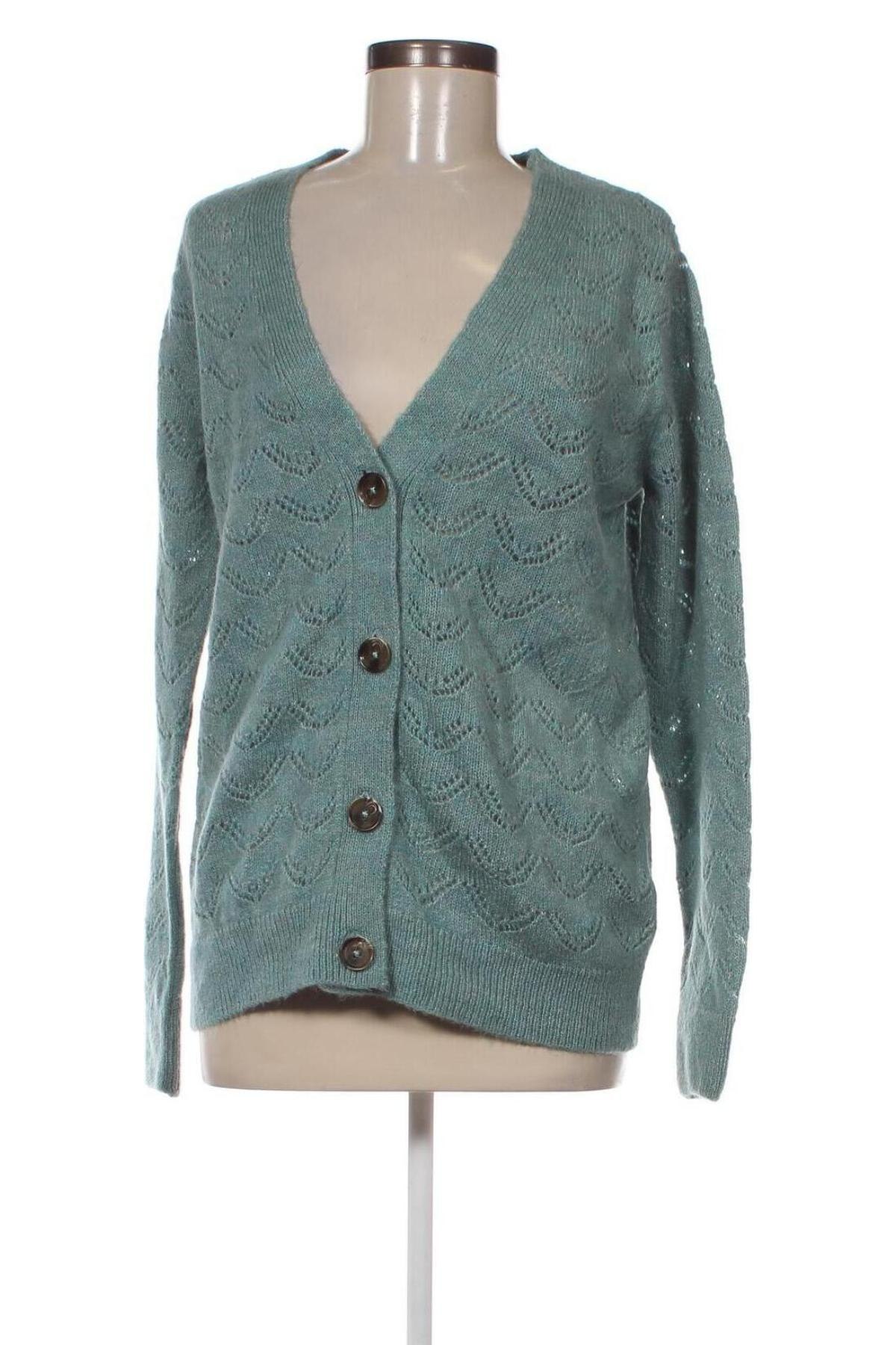 Damen Strickjacke Laura Torelli, Größe S, Farbe Grün, Preis 7,06 €