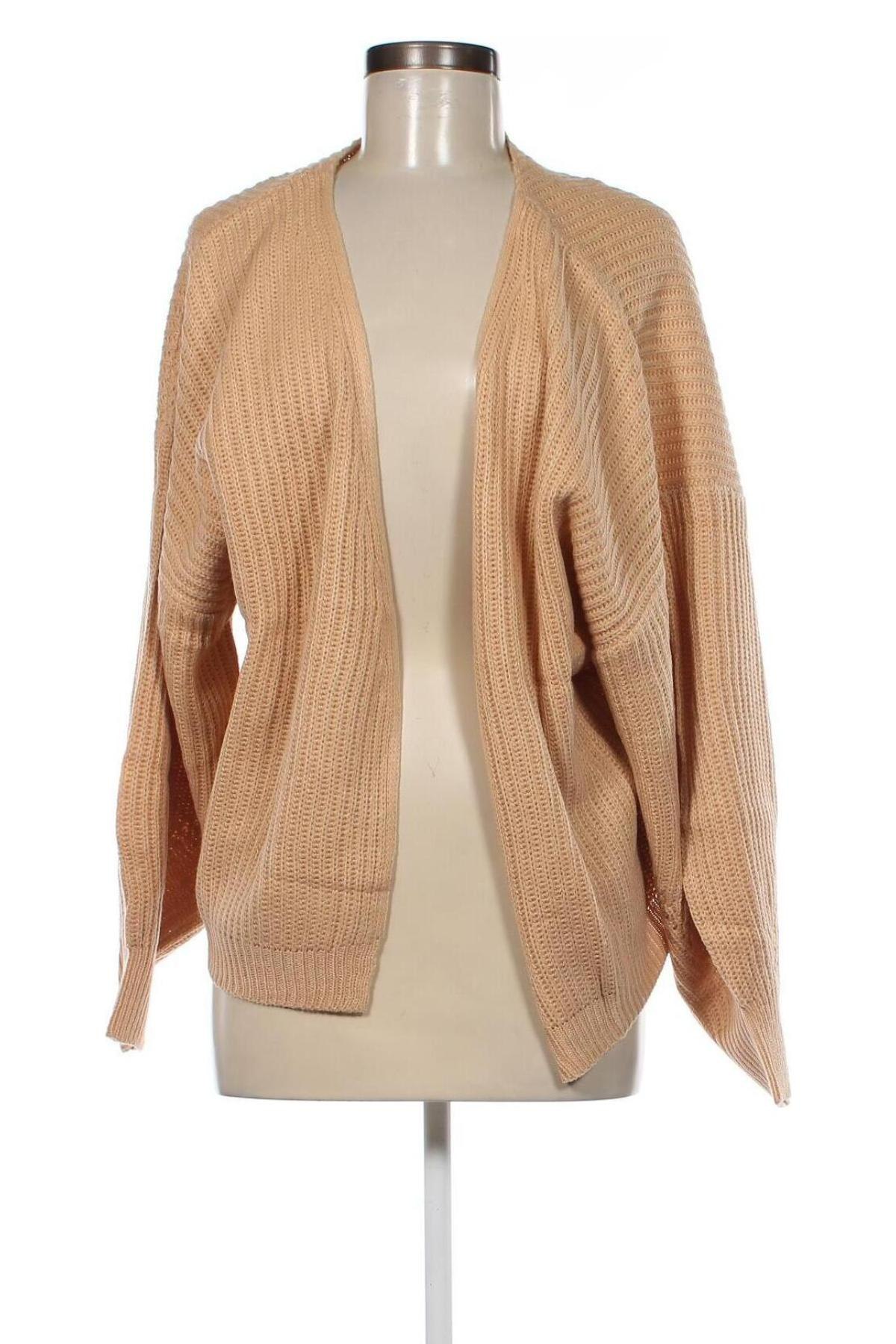 Damen Strickjacke Missguided, Größe M, Farbe Beige, Preis 9,48 €