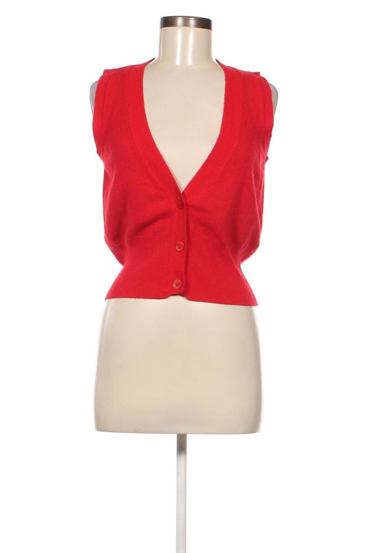 Damen Strickjacke United Colors Of Benetton, Größe M, Farbe Rot, Preis 20,18 €