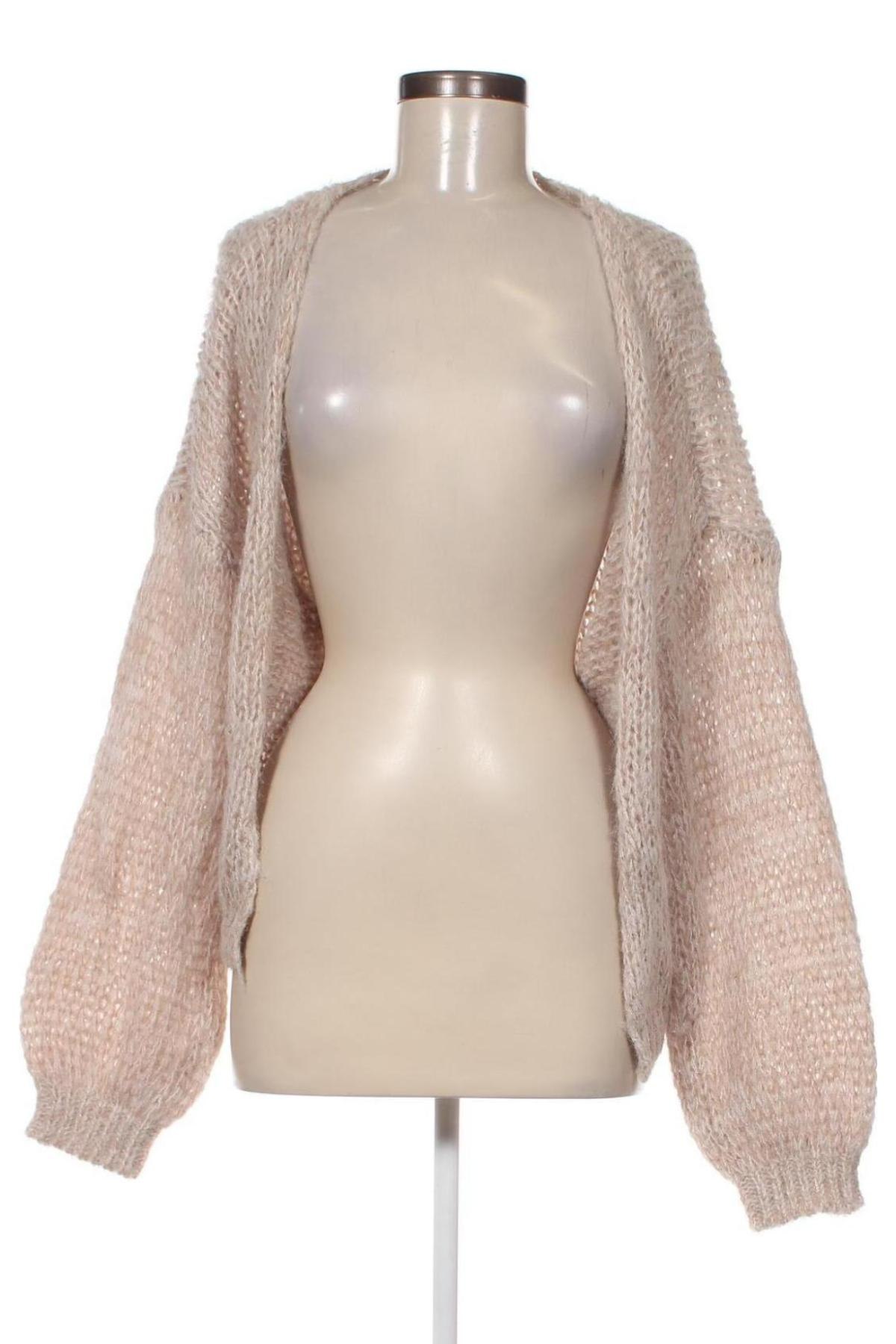 Damen Strickjacke Vero Moda, Größe L, Farbe Beige, Preis 13,92 €