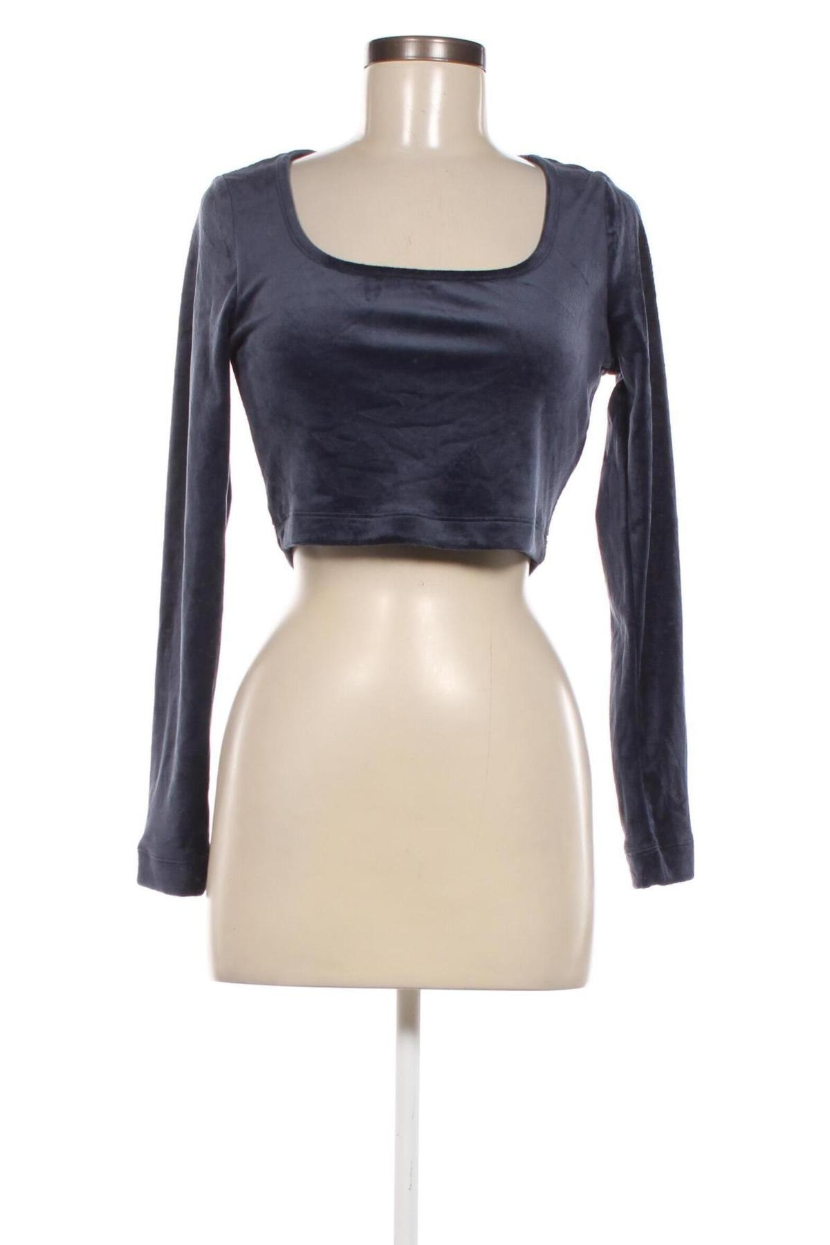 Damen Fleece Shirt H&M, Größe M, Farbe Blau, Preis € 3,31