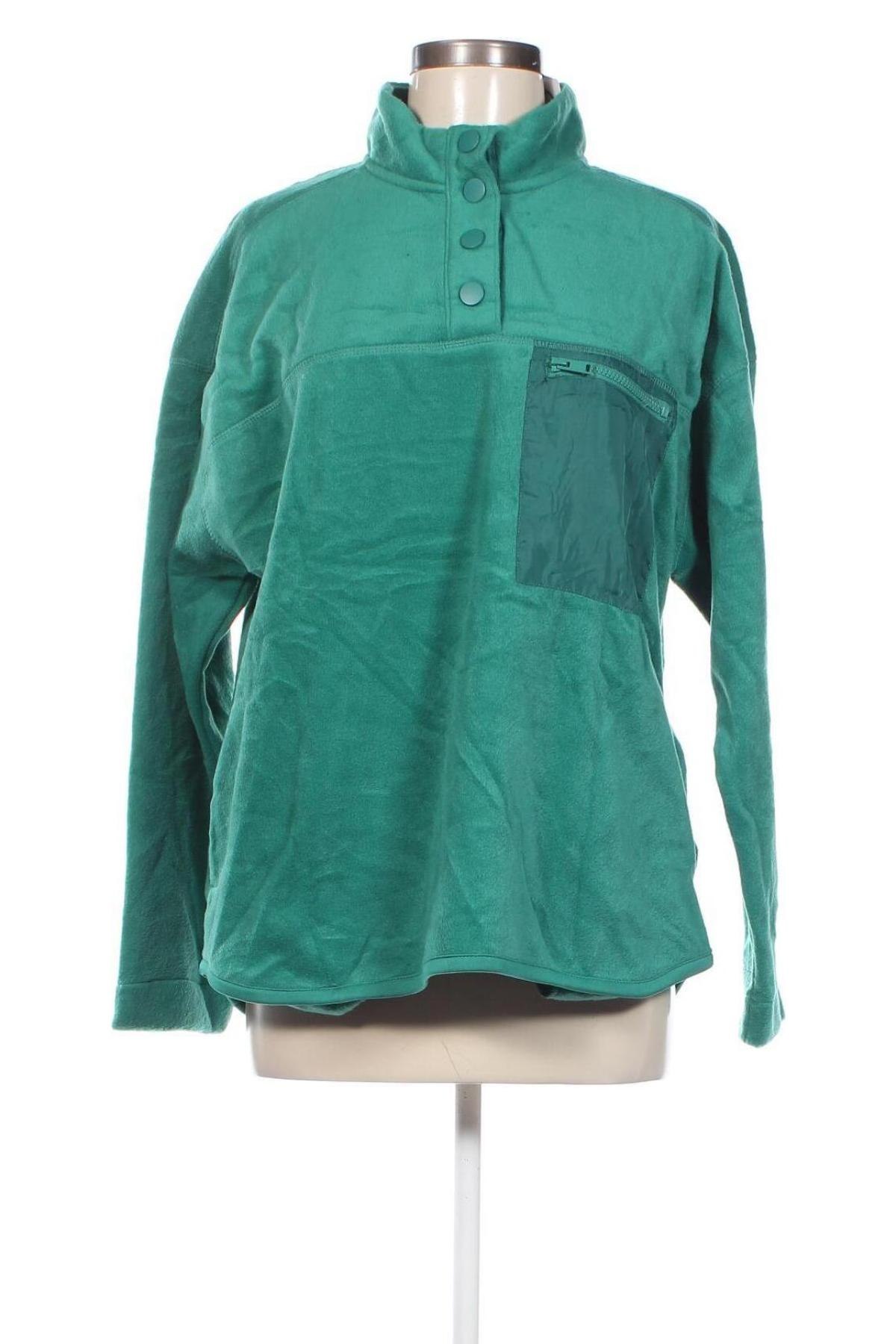 Damen Fleece Shirt Tu, Größe XL, Farbe Grün, Preis 18,09 €