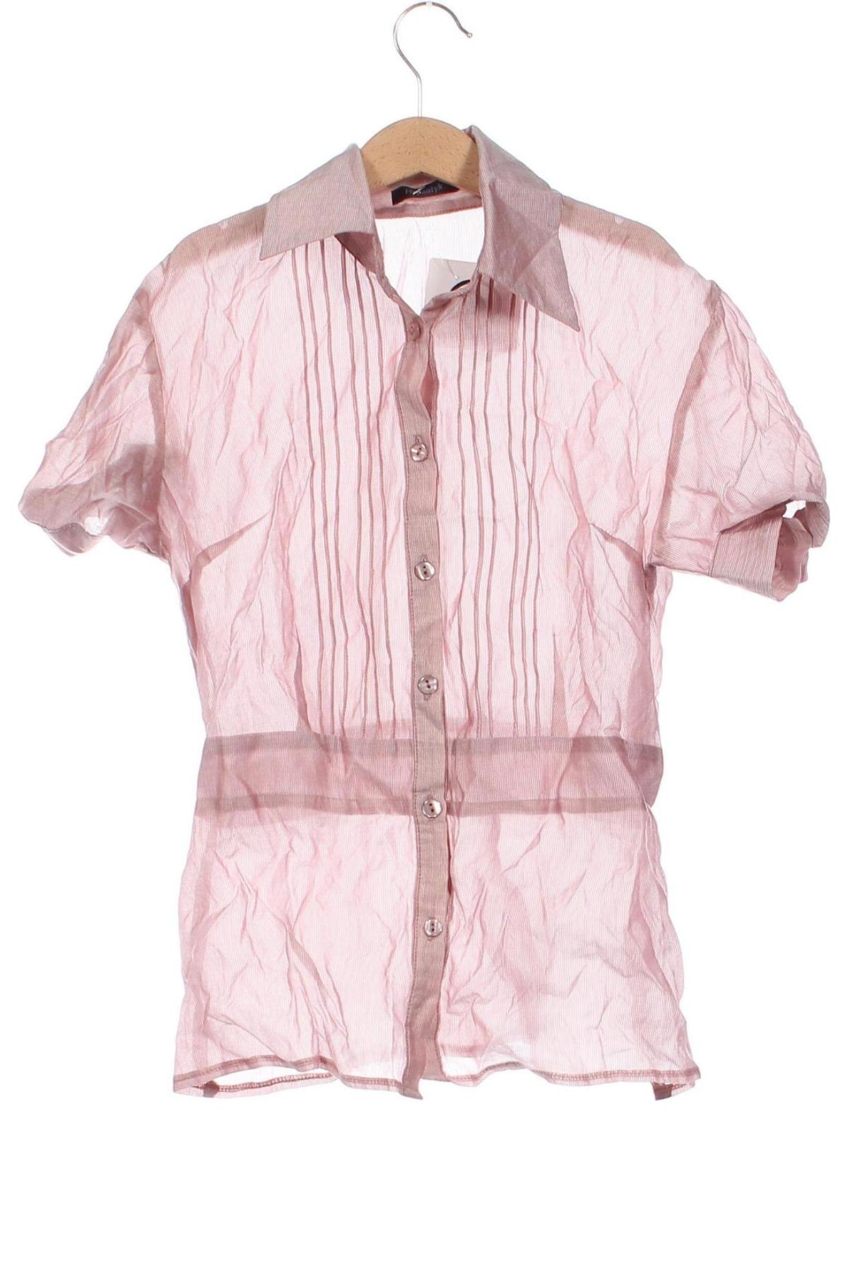 Γυναικείο πουκάμισο, Μέγεθος XS, Χρώμα Ρόζ , Τιμή 3,21 €