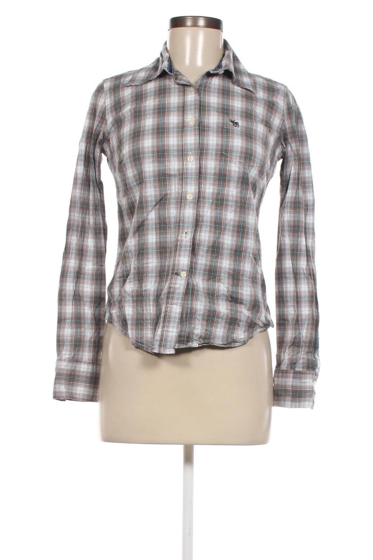 Γυναικείο πουκάμισο Abercrombie & Fitch, Μέγεθος L, Χρώμα Πολύχρωμο, Τιμή 3,36 €