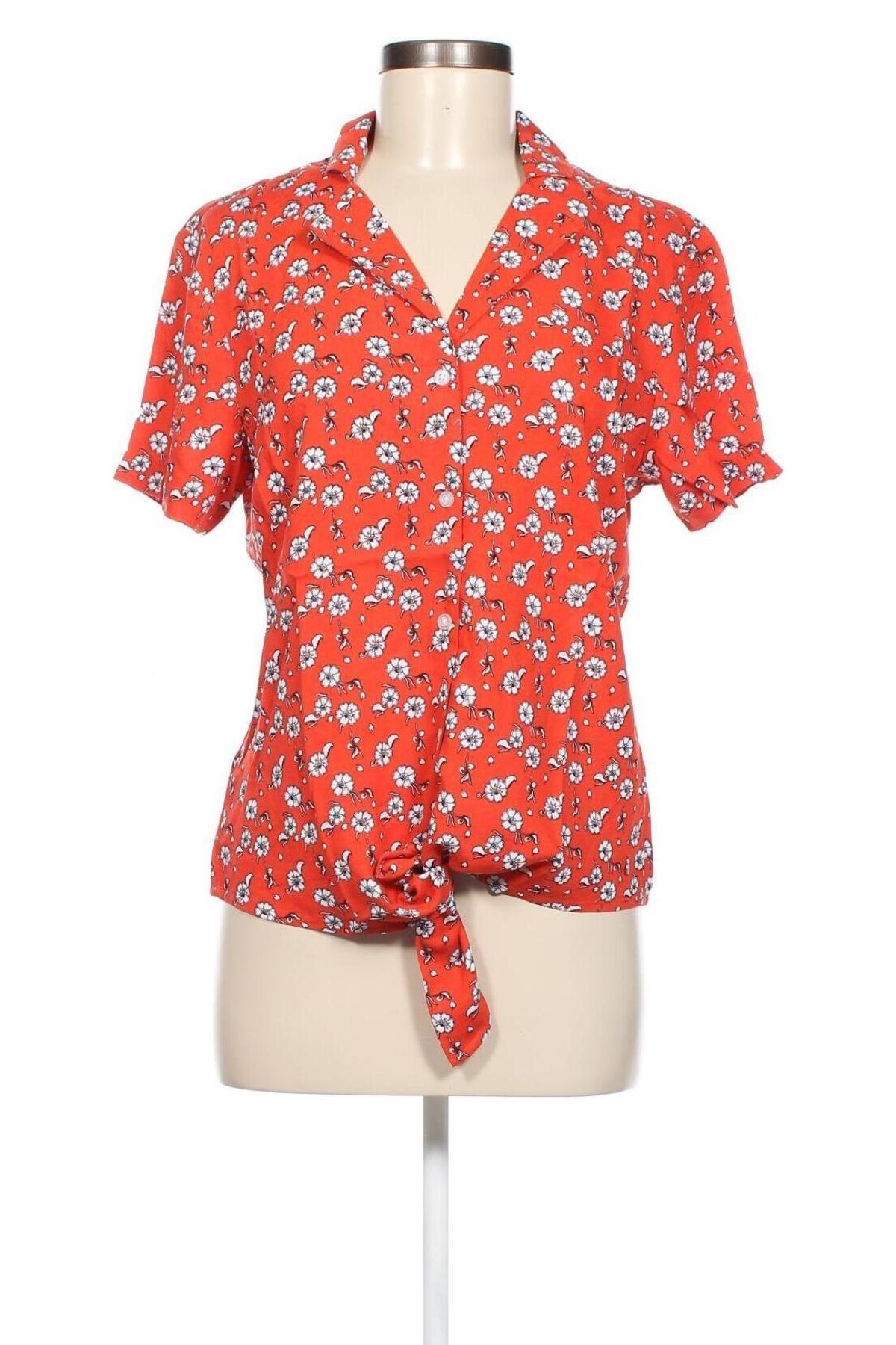 Γυναικείο πουκάμισο Ajc, Μέγεθος M, Χρώμα Κόκκινο, Τιμή 10,52 €