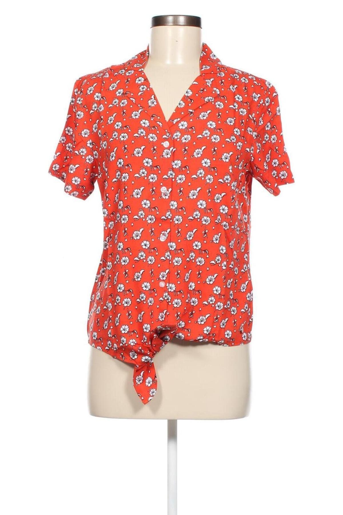 Γυναικείο πουκάμισο Ajc, Μέγεθος S, Χρώμα Κόκκινο, Τιμή 8,25 €