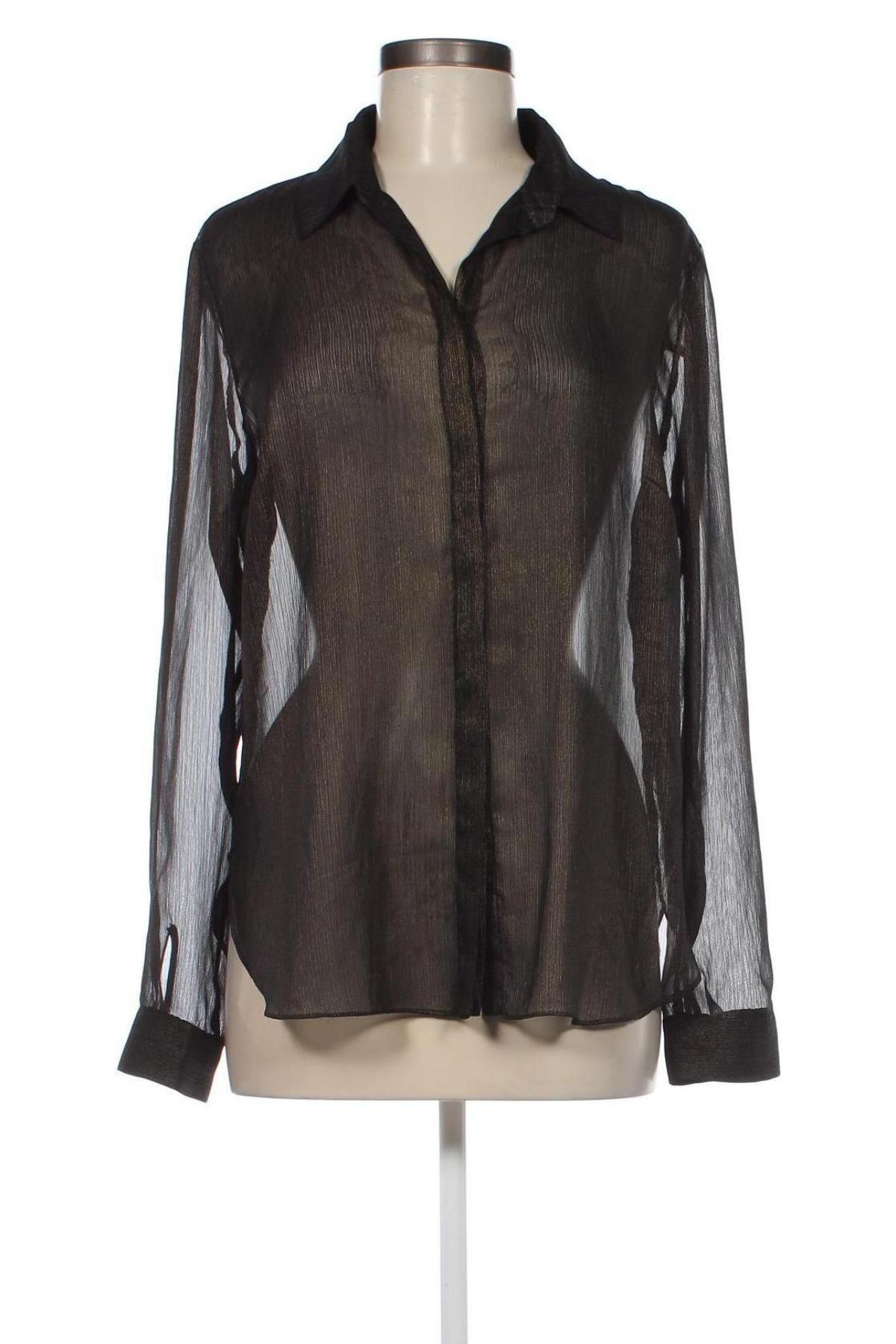 Γυναικείο πουκάμισο Caractere, Μέγεθος M, Χρώμα Μαύρο, Τιμή 5,26 €
